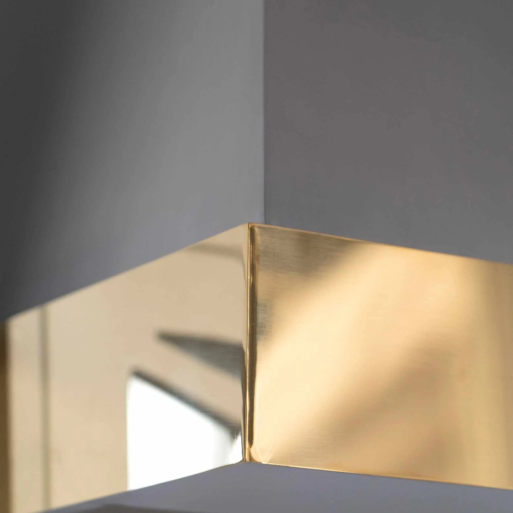 Fobest Custom Stainless Steel Range Hood with Polished Brass Band FSS-142-Stainless Steel Range Hood-Fobest