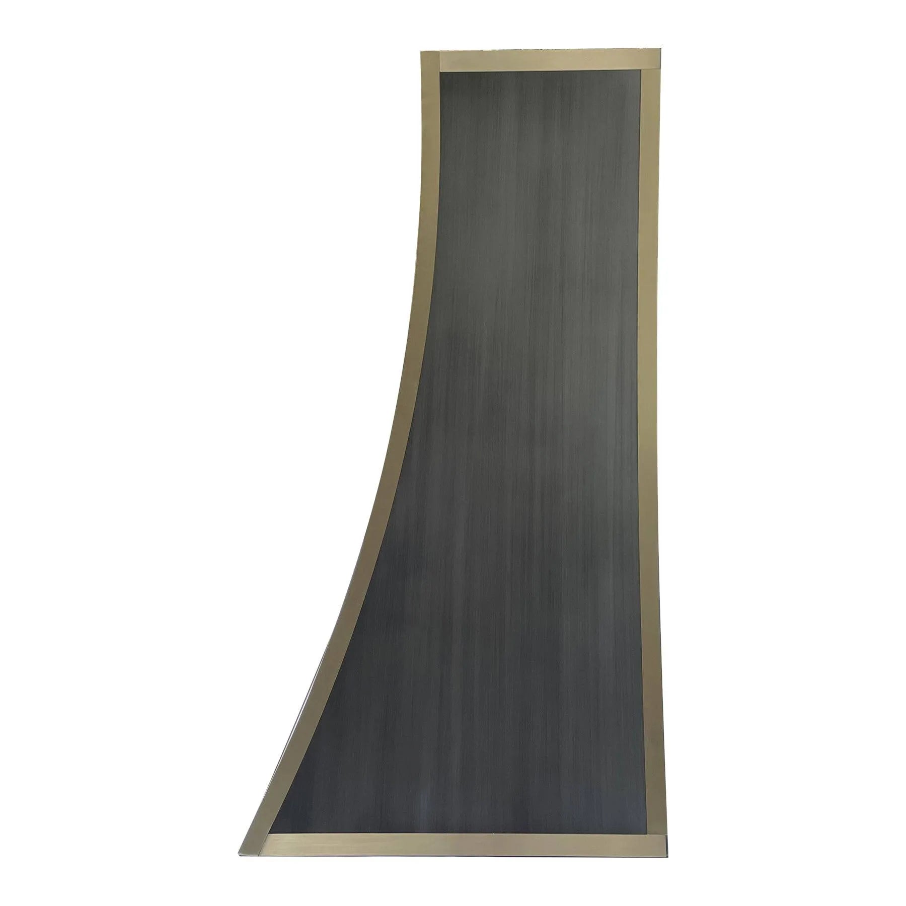 Fobest Custom Stainless Steel Vent Hood with Brass Frame FSS-73-Stainless Steel Range Hood-Fobest