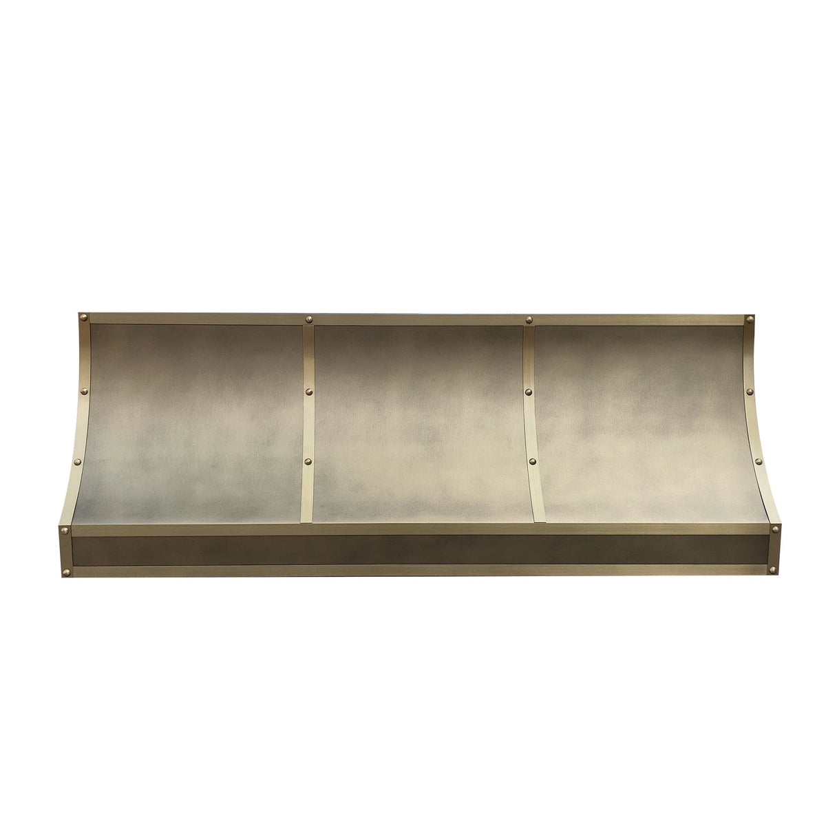 Fobest Custom Vent Hood Sloped Design Brass Finish FSS-356-Stainless Steel Range Hood-Fobest
