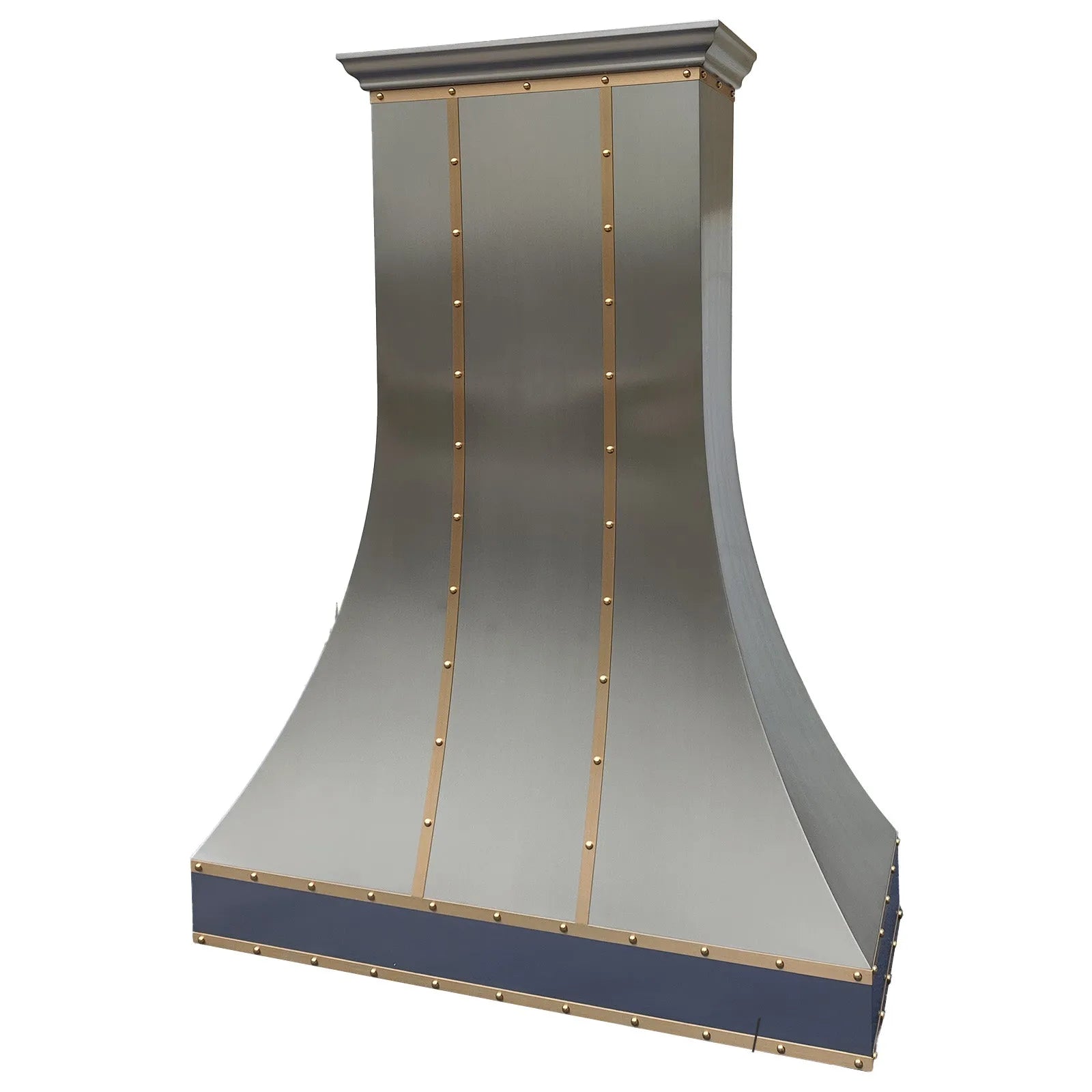 Fobest Custom Vent Hood with Elegant Curved FSS-401-Stainless Steel Range Hood-Fobest