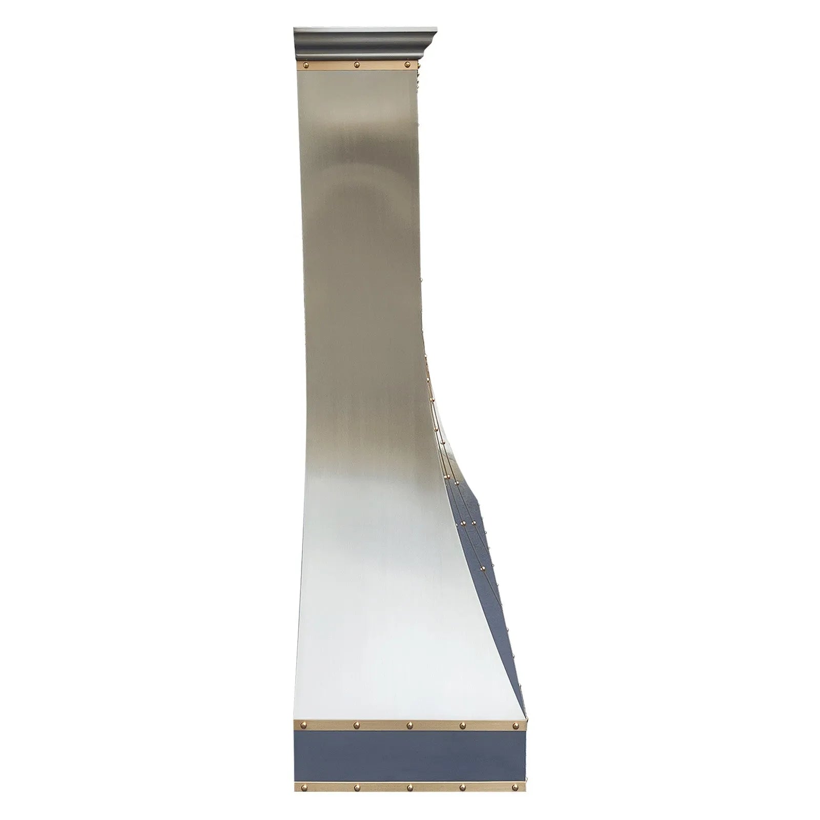 Fobest Custom Vent Hood with Elegant Curved FSS-401-Stainless Steel Range Hood-Fobest