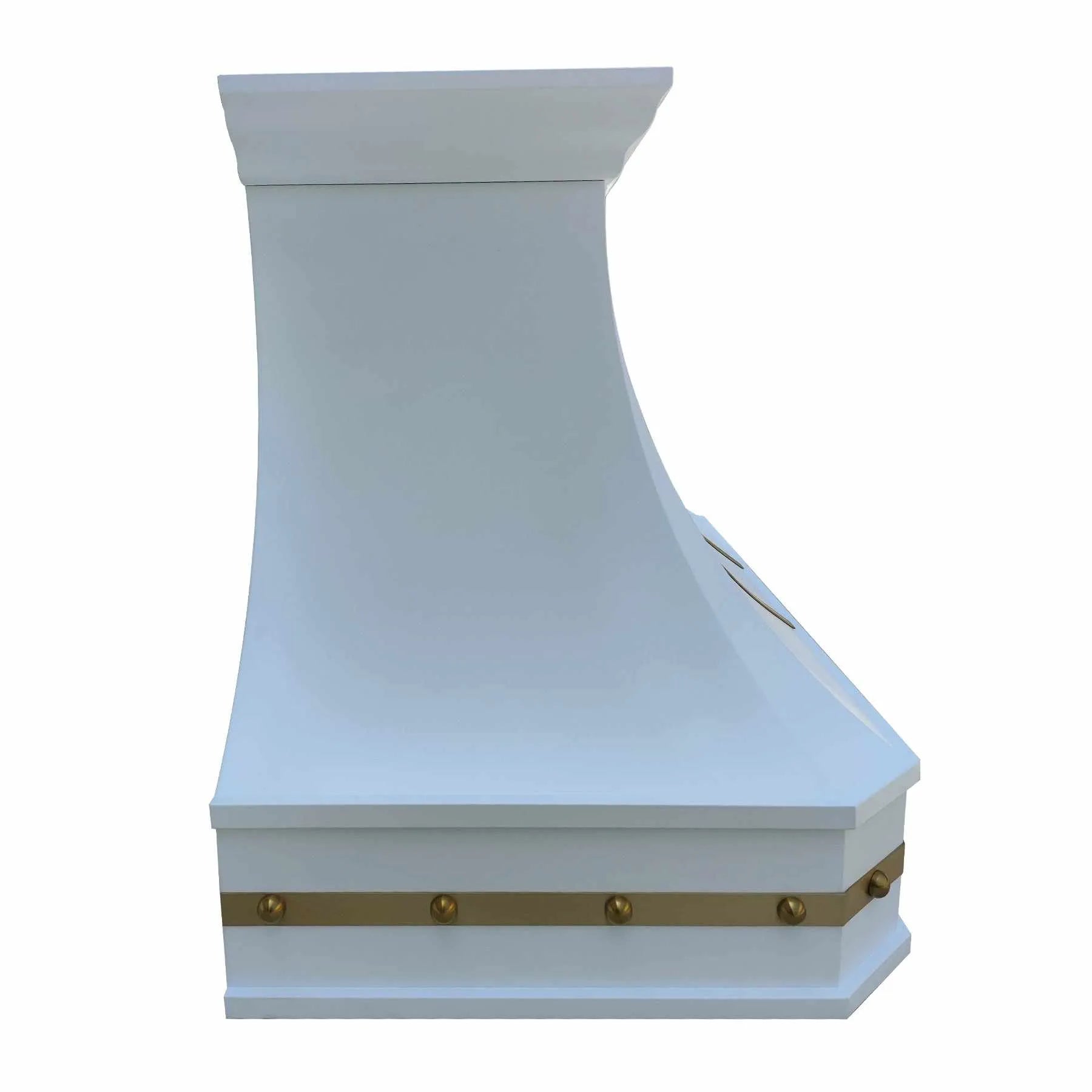 Fobest Custom White Stainless Steel Kitchen Hood FSS-32-Stainless Steel Range Hood-Fobest
