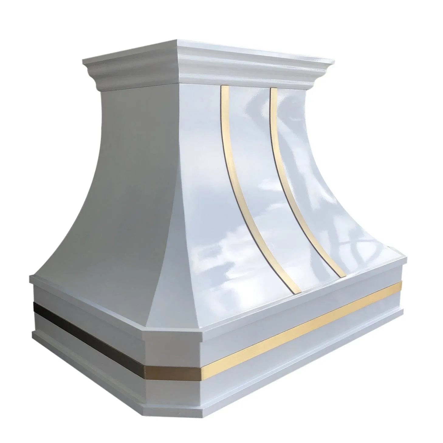 Fobest Custom White Stainless Steel Kitchen Hood FSS-32-Stainless Steel Range Hood-Fobest