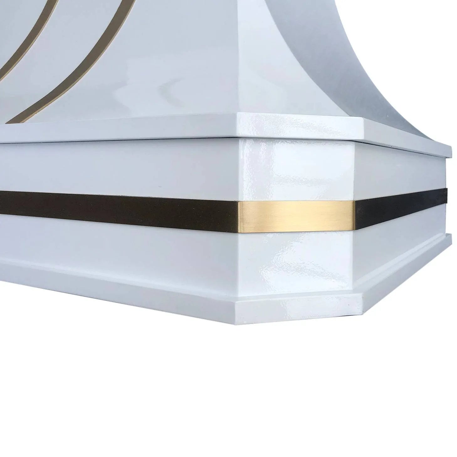 Fobest Custom White Stainless Steel Kitchen Hood FSS-32-Stainless Steel Range Hood-Fobest