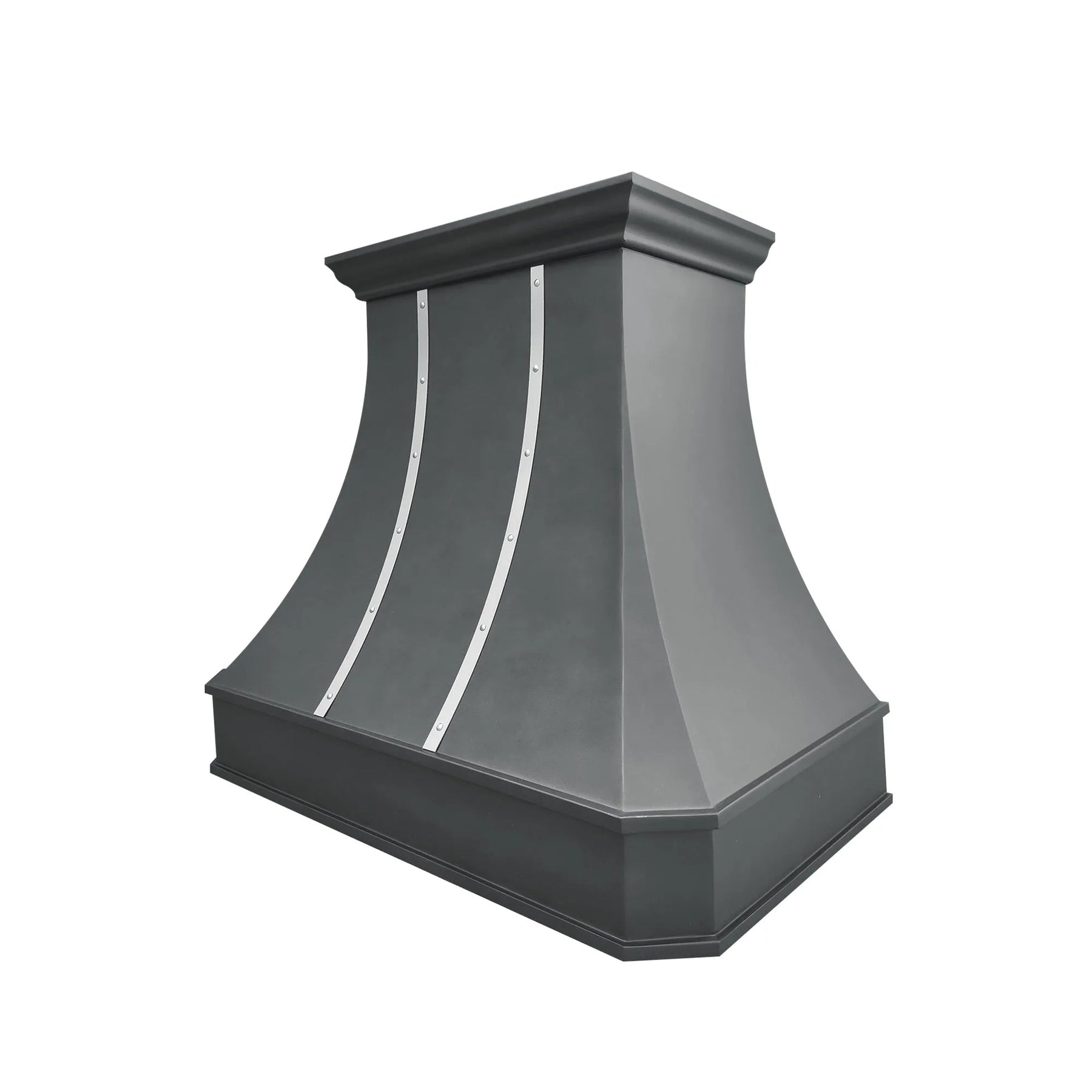 Fobest Custom Zinc Range Hood Curved Design FSS-376-Stainless Steel Range Hood-Fobest