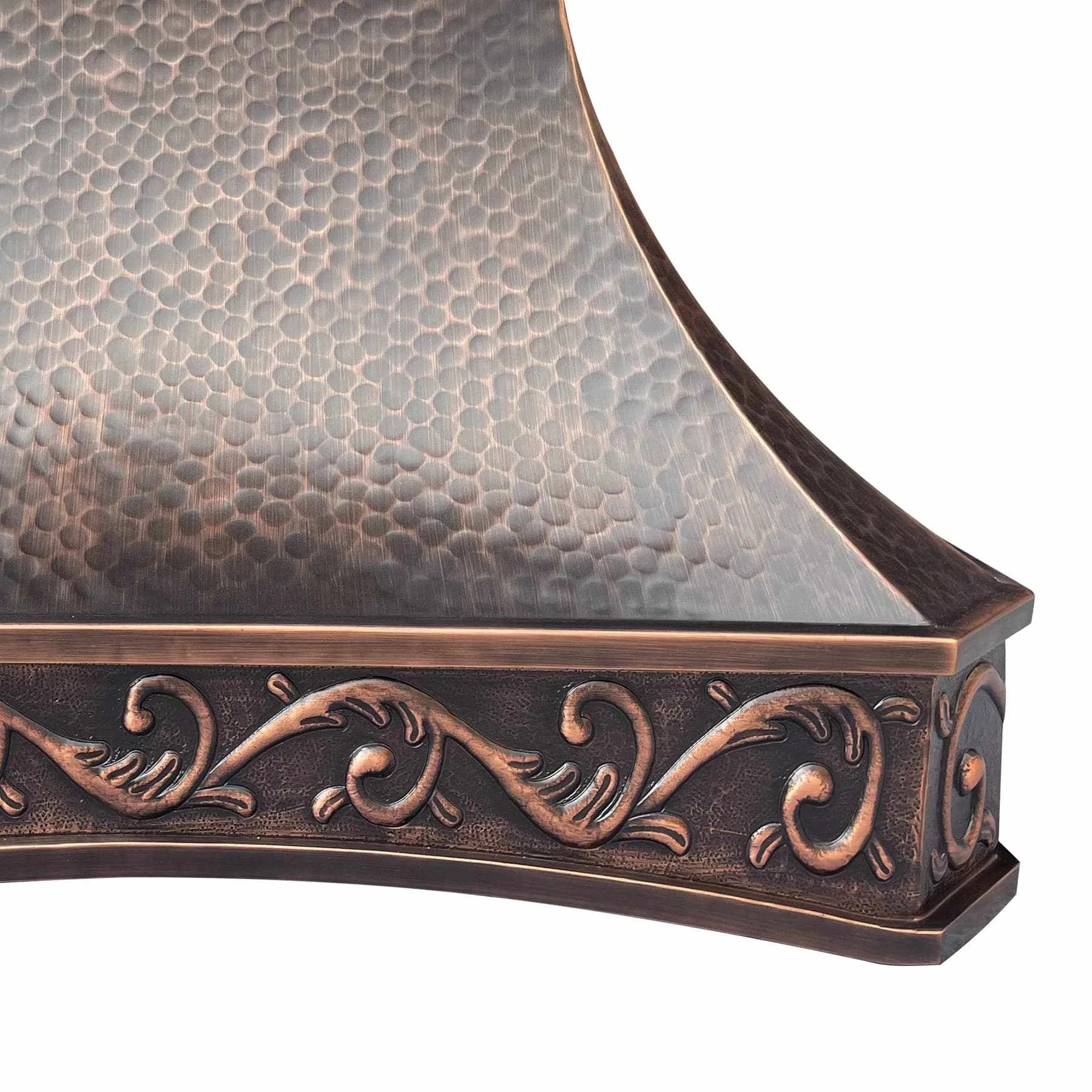Fobest Dark Antique Copper Range Hood FCP-87-Copper Range Hood-Fobest