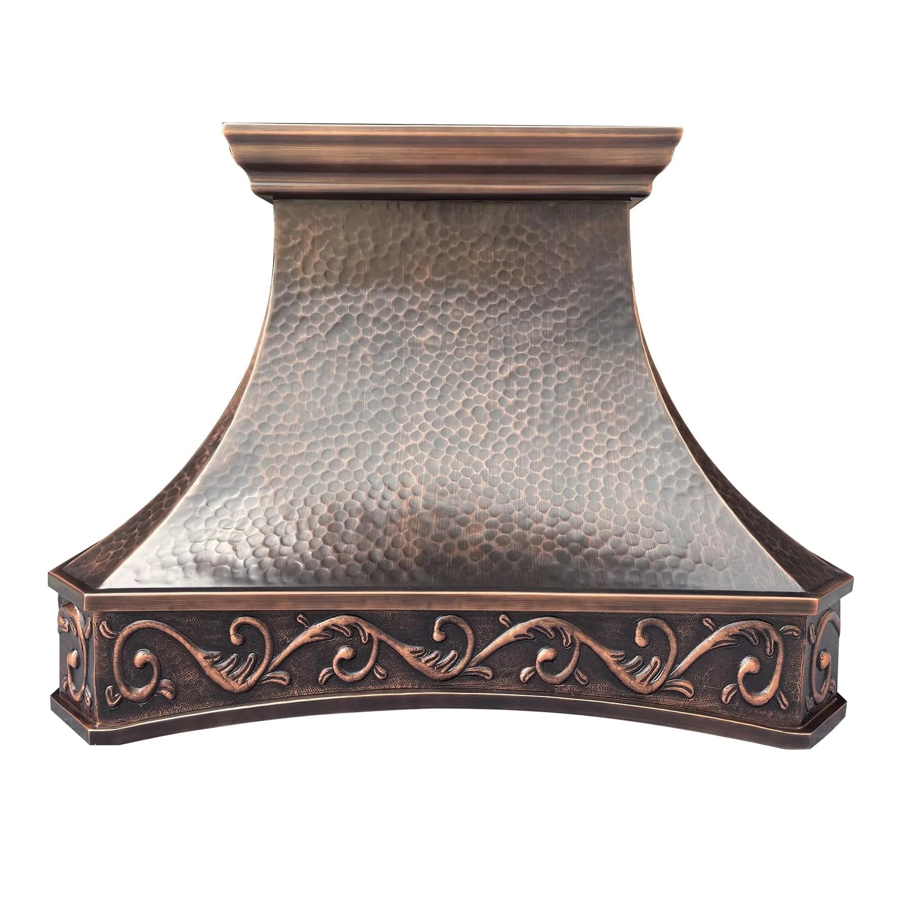 Fobest Dark Antique Copper Range Hood FCP-87-Copper Range Hood-Fobest