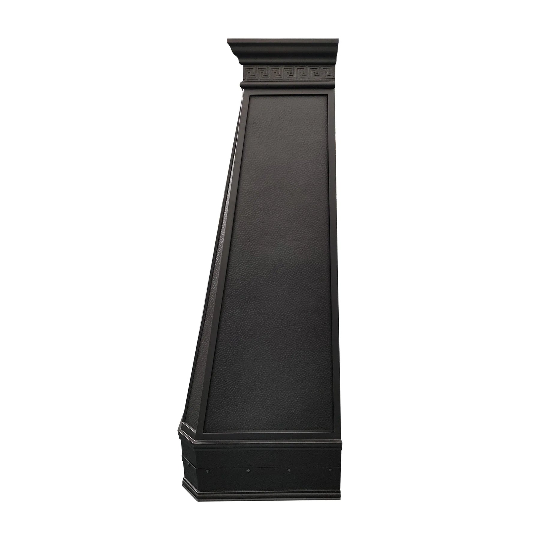 Fobest Dark Antique Range Hood with Greco-Inspired Vertical Fluting FCP-260-Copper Range Hood-Fobest