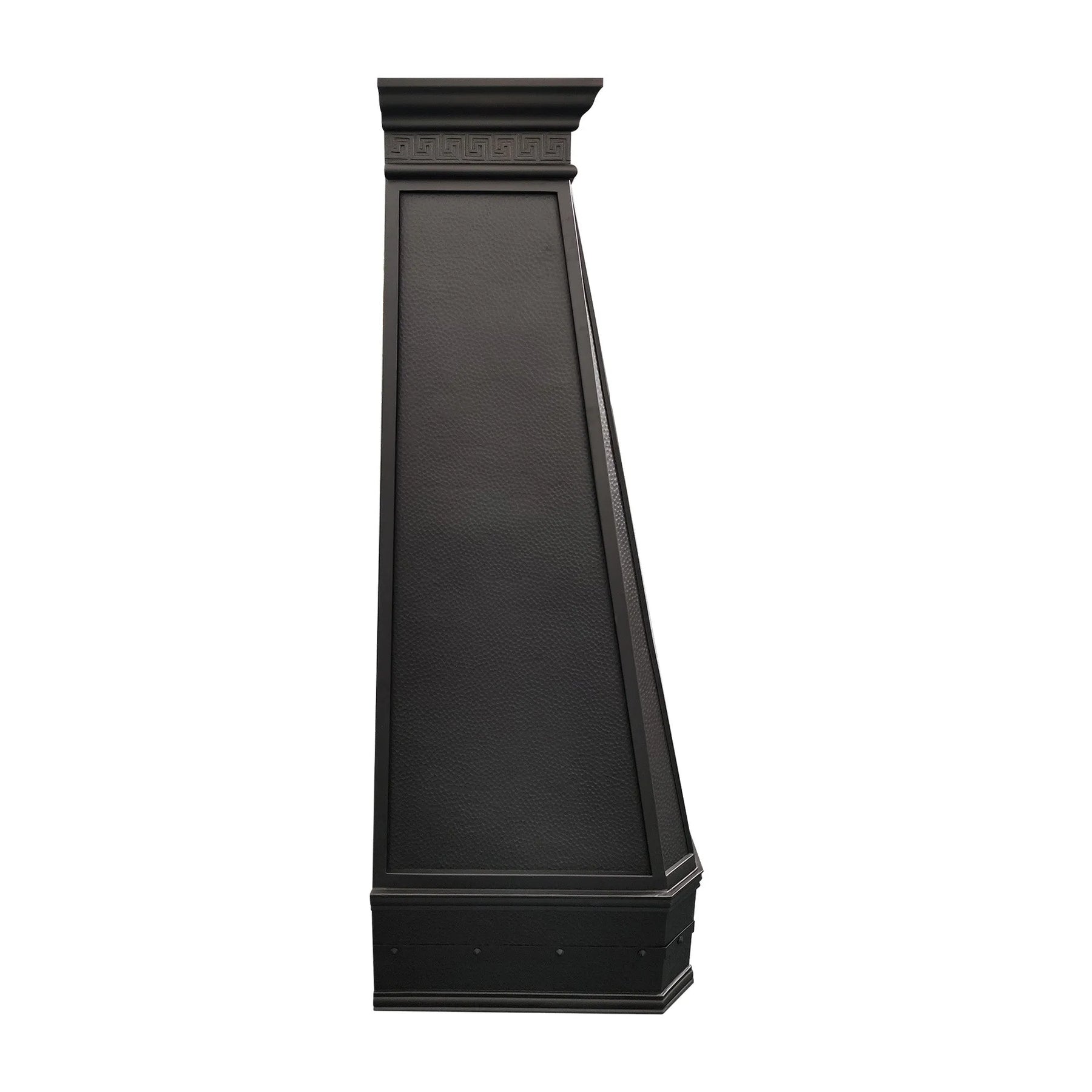 Fobest Dark Antique Range Hood with Greco-Inspired Vertical Fluting FCP-260-Copper Range Hood-Fobest