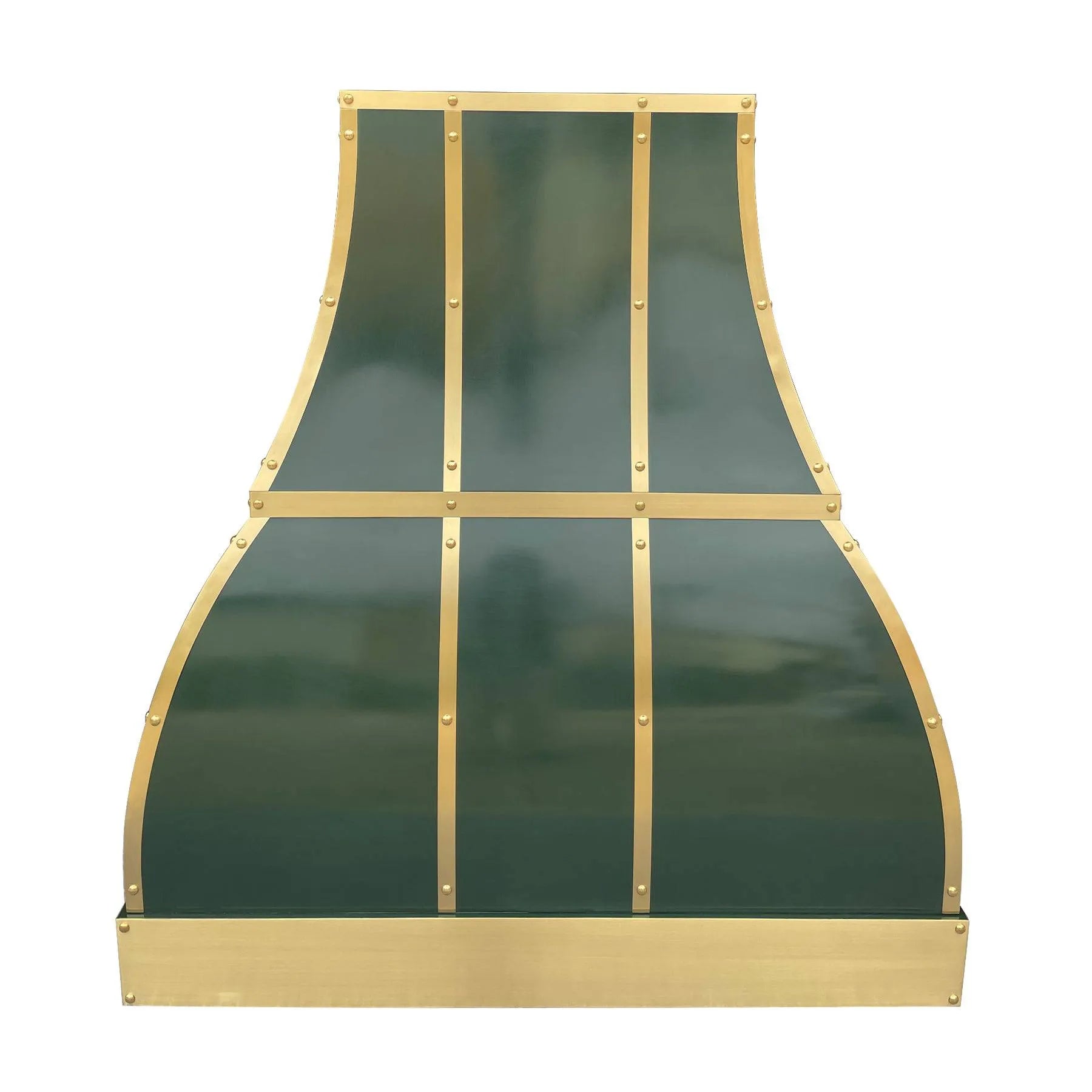 Fobest Dark Green Custom Stainless Steel Range Hood FSS-127-Stainless Steel Range Hood-Fobest