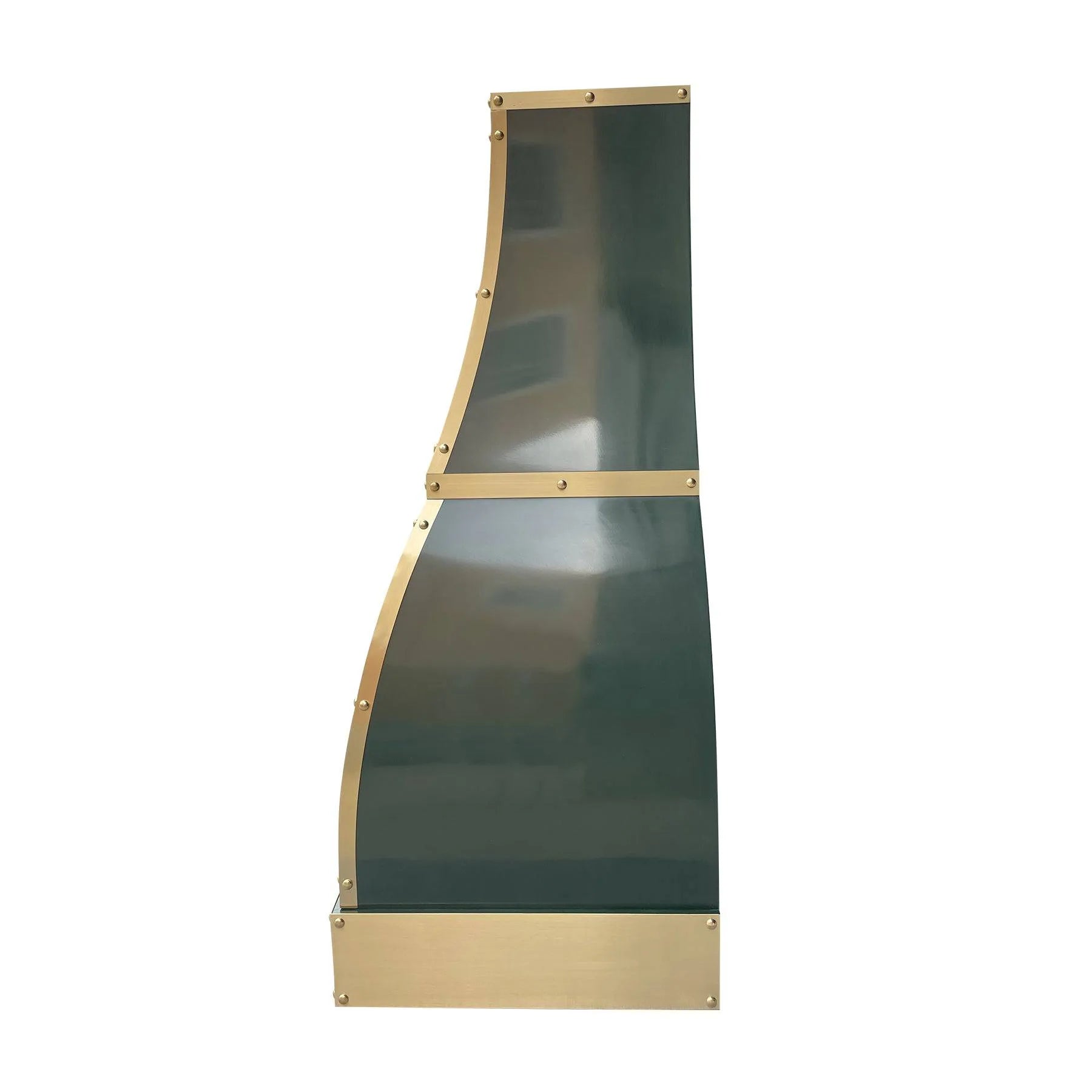 Fobest Dark Green Custom Stainless Steel Range Hood FSS-127-Stainless Steel Range Hood-Fobest