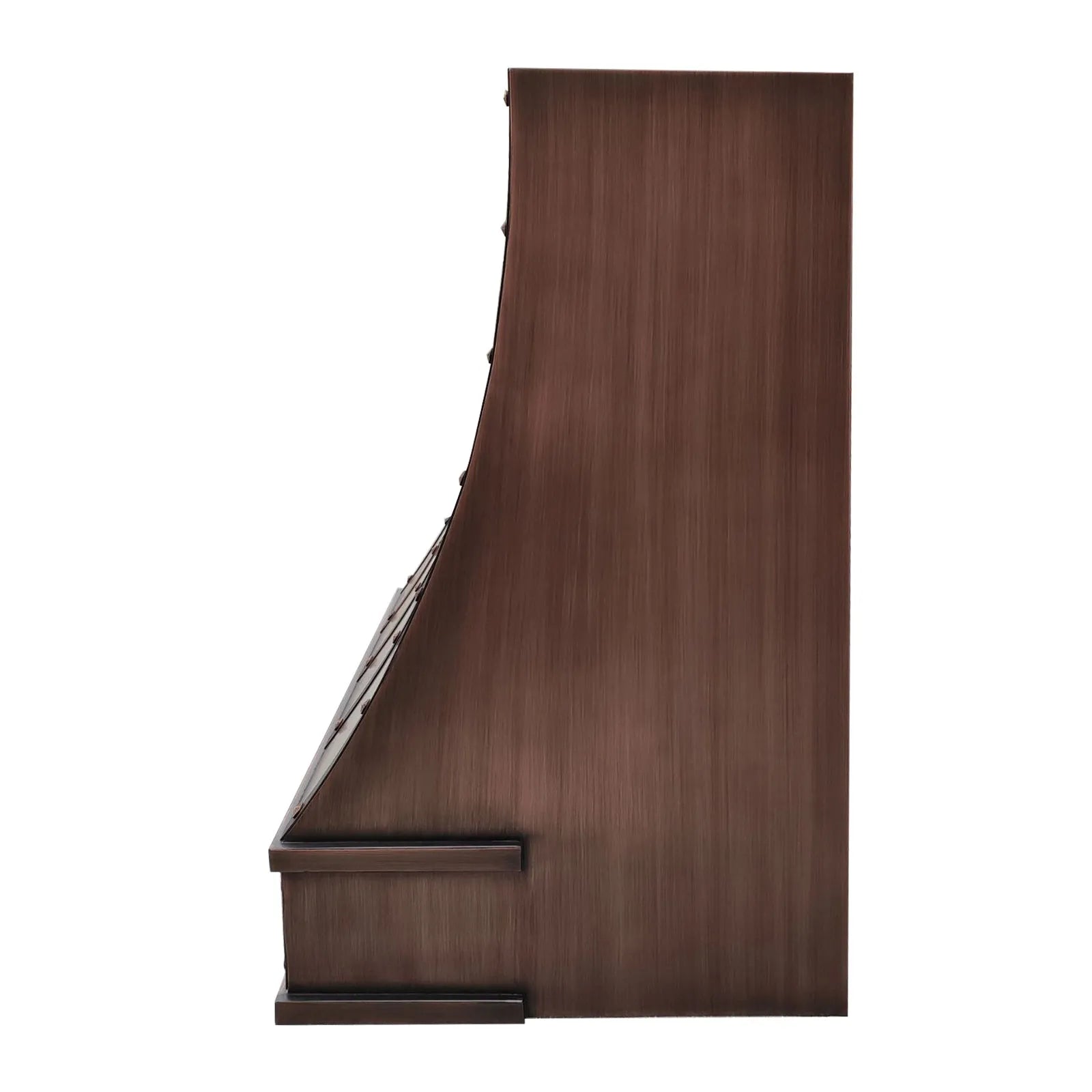 Fobest Decorative Copper Range Hood with Fleur-de-Lis Motif FCP-250-Copper Range Hood-Fobest