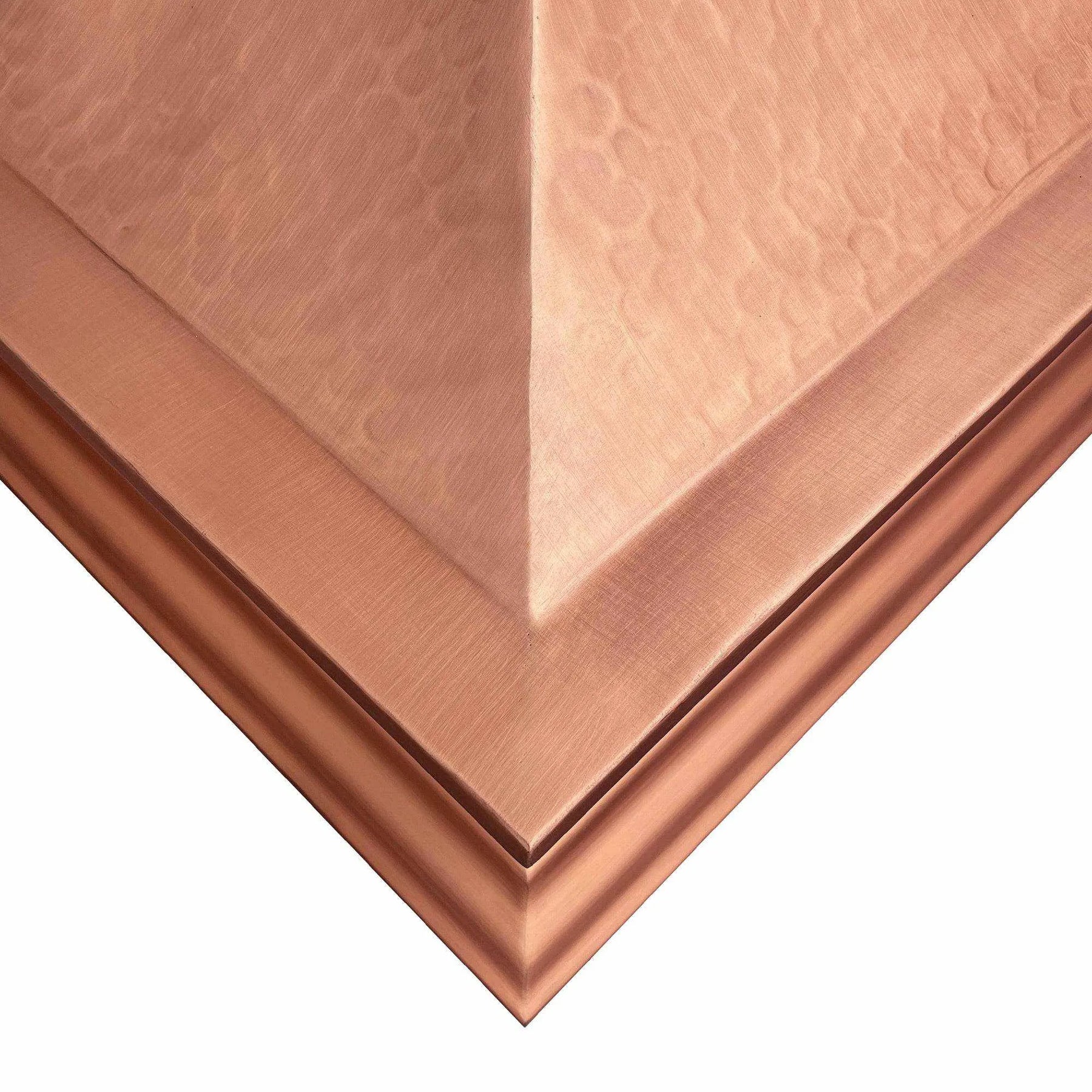 Fobest Farmhouse Copper Range Hood with Rustic Crown FCP-31-Copper Range Hood-Fobest