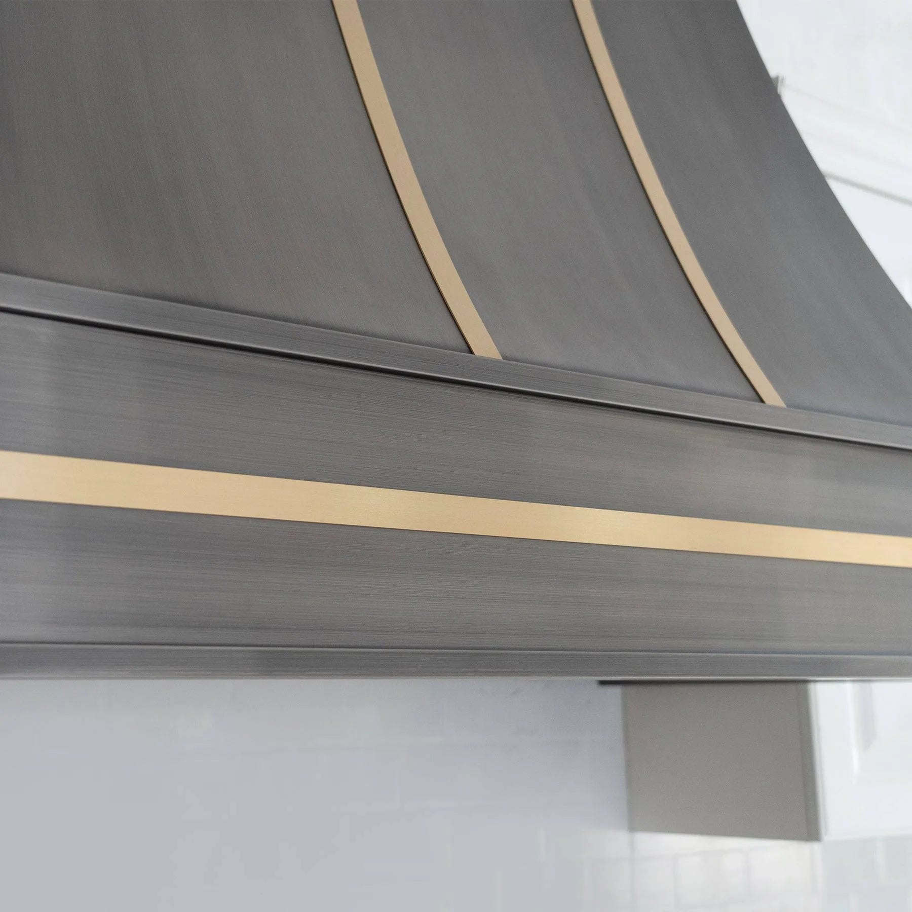 Fobest Grey Stainless Steel Custom Range Hood FSS-120-Stainless Steel Range Hood-Fobest