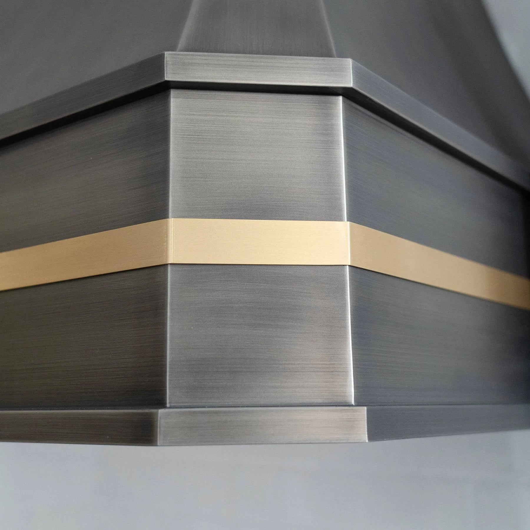 Fobest Grey Stainless Steel Custom Range Hood FSS-120-Stainless Steel Range Hood-Fobest