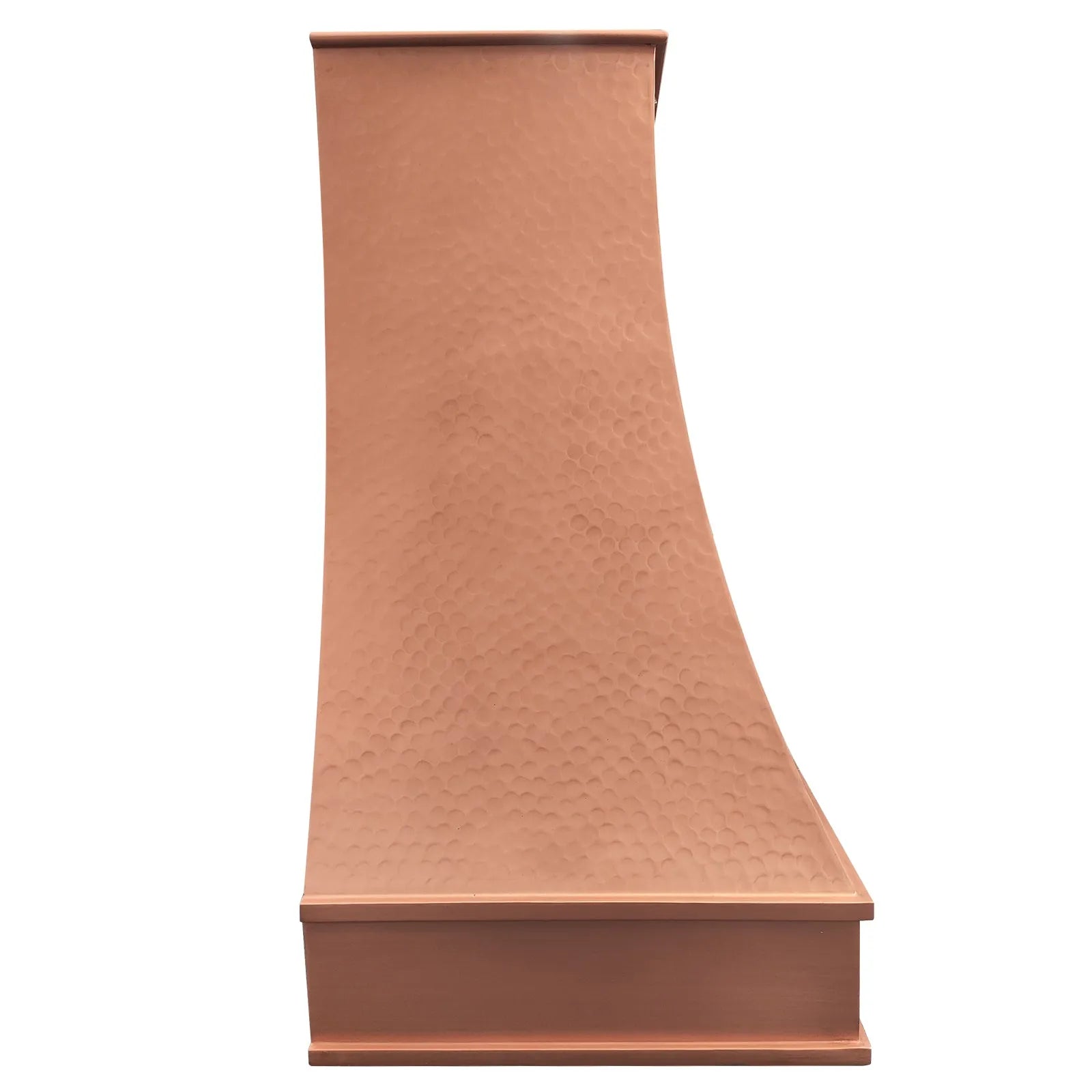 Fobest Hammered Kitchen Range Hood with Vertical Straps FCP-267-Copper Range Hood-Fobest