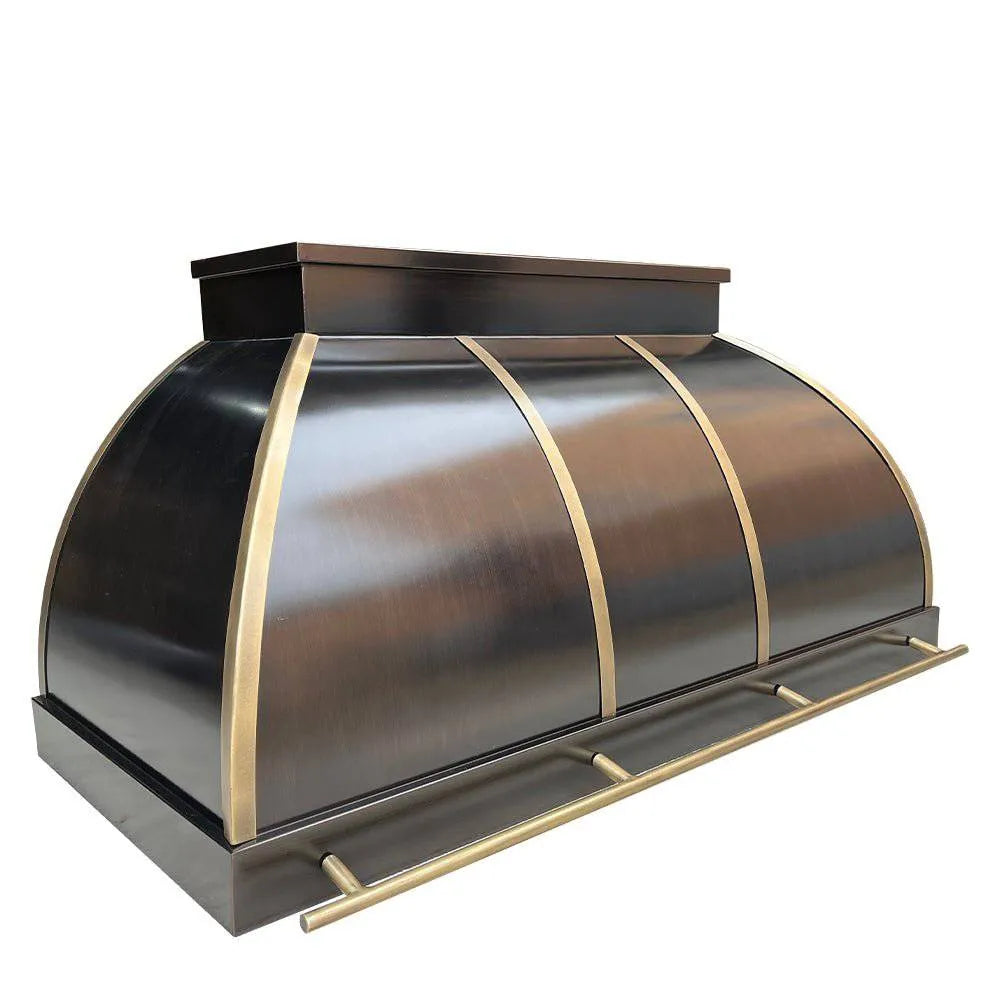 Fobest Handcrafted Black Stainless Steel Range Hood FSS-88-Stainless Steel Range Hood-Fobest