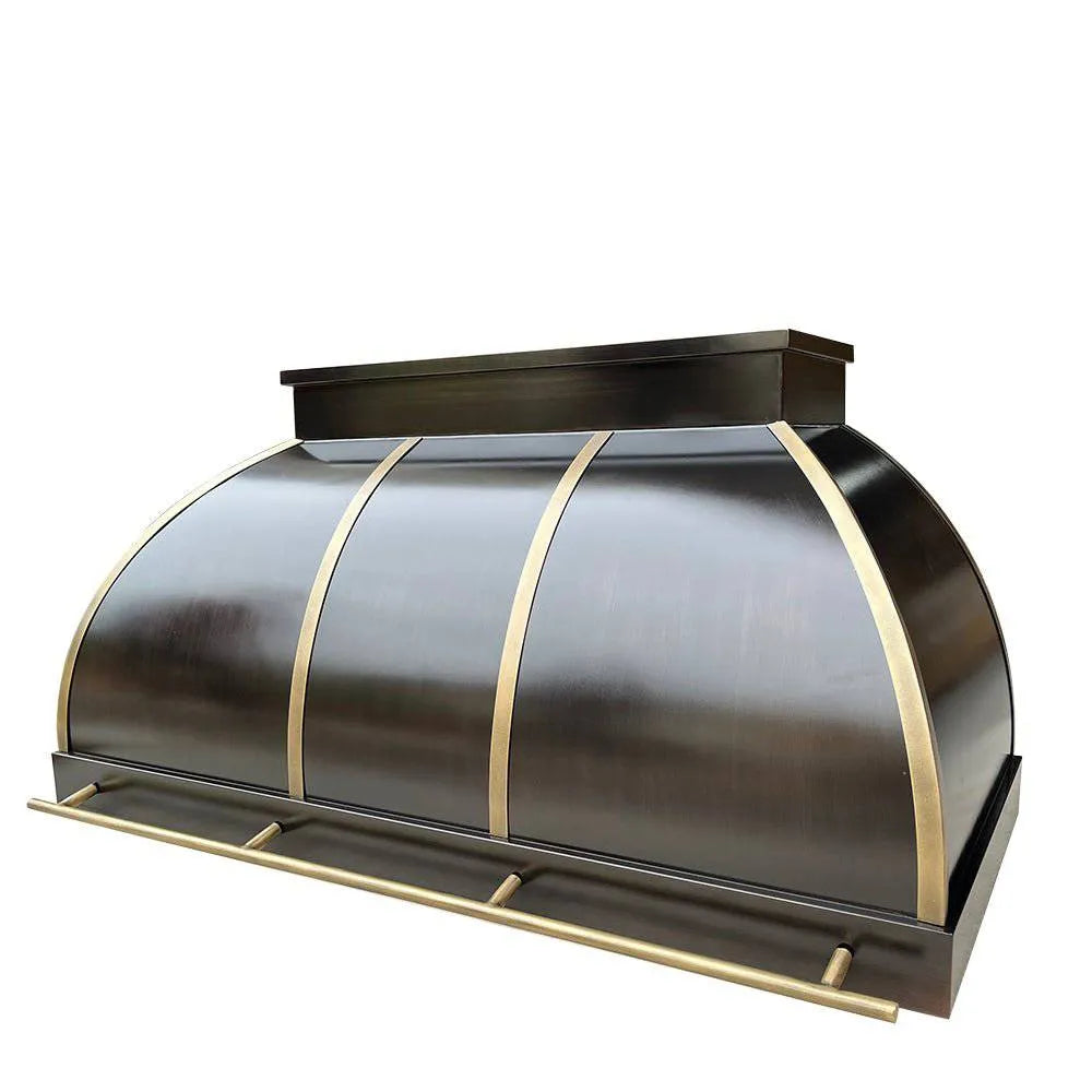 Fobest Handcrafted Black Stainless Steel Range Hood FSS-88-Stainless Steel Range Hood-Fobest