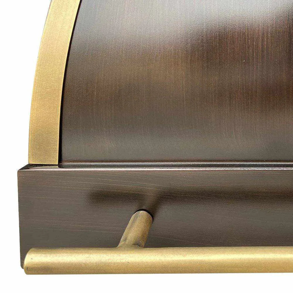 Fobest Handcrafted Black Stainless Steel Range Hood FSS-88-Stainless Steel Range Hood-Fobest