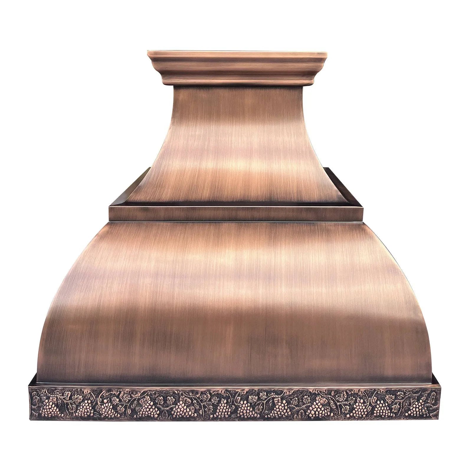 Fobest Handmade Copper Range Hood Bell Shape FCP-86-Copper Range Hood-Fobest