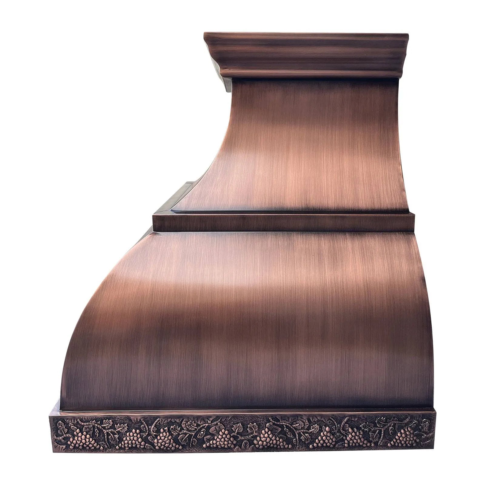 Fobest Handmade Copper Range Hood Bell Shape FCP-86-Copper Range Hood-Fobest