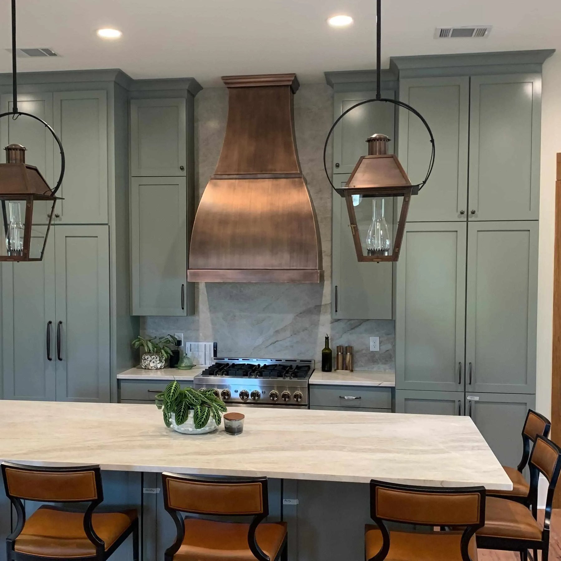 Fobest Handmade Copper Range Hood Bell Shape FCP-86-Copper Range Hood-Fobest