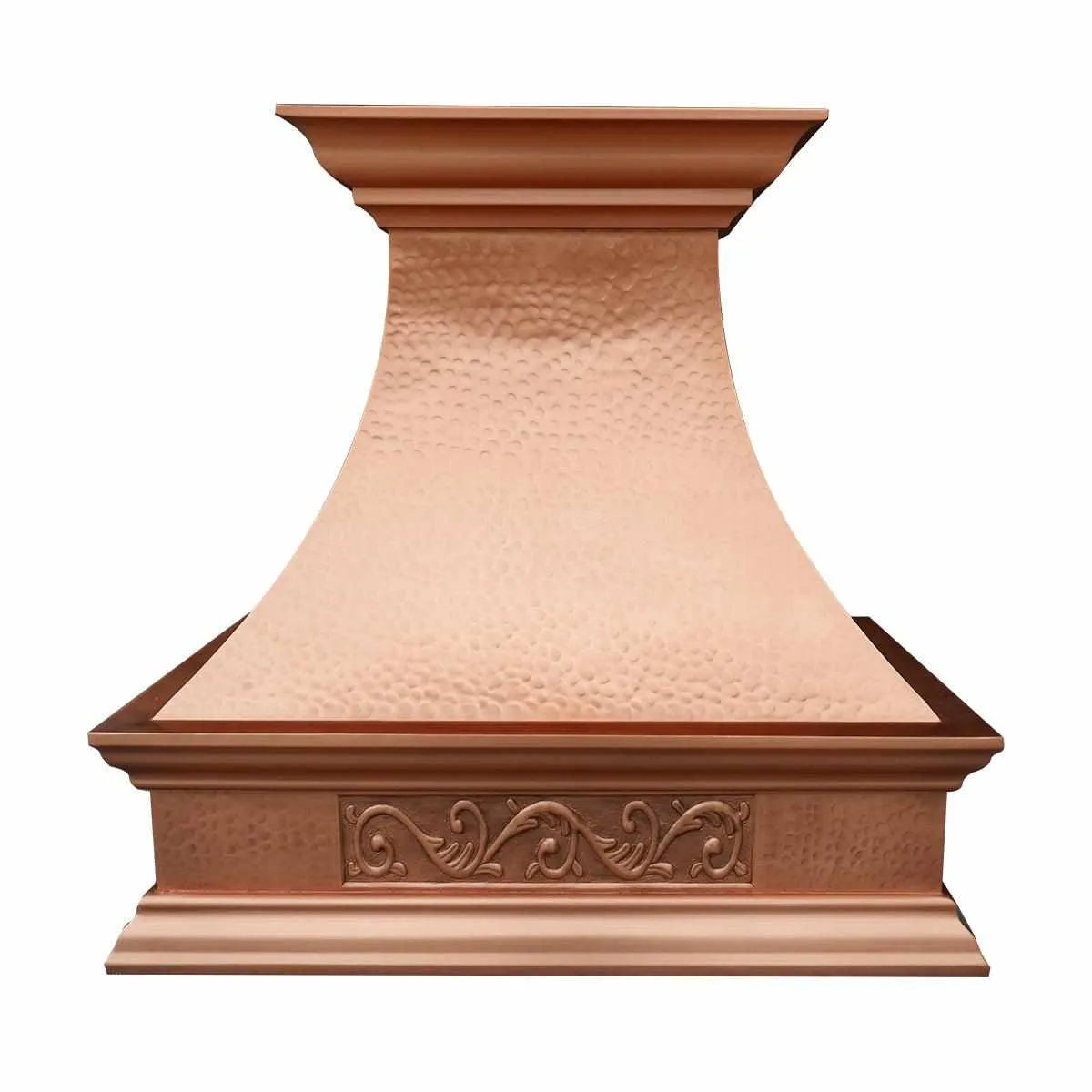 Fobest Handmade Copper Range Hood with Hammer Finish FCP-123-Copper Range Hood-Fobest