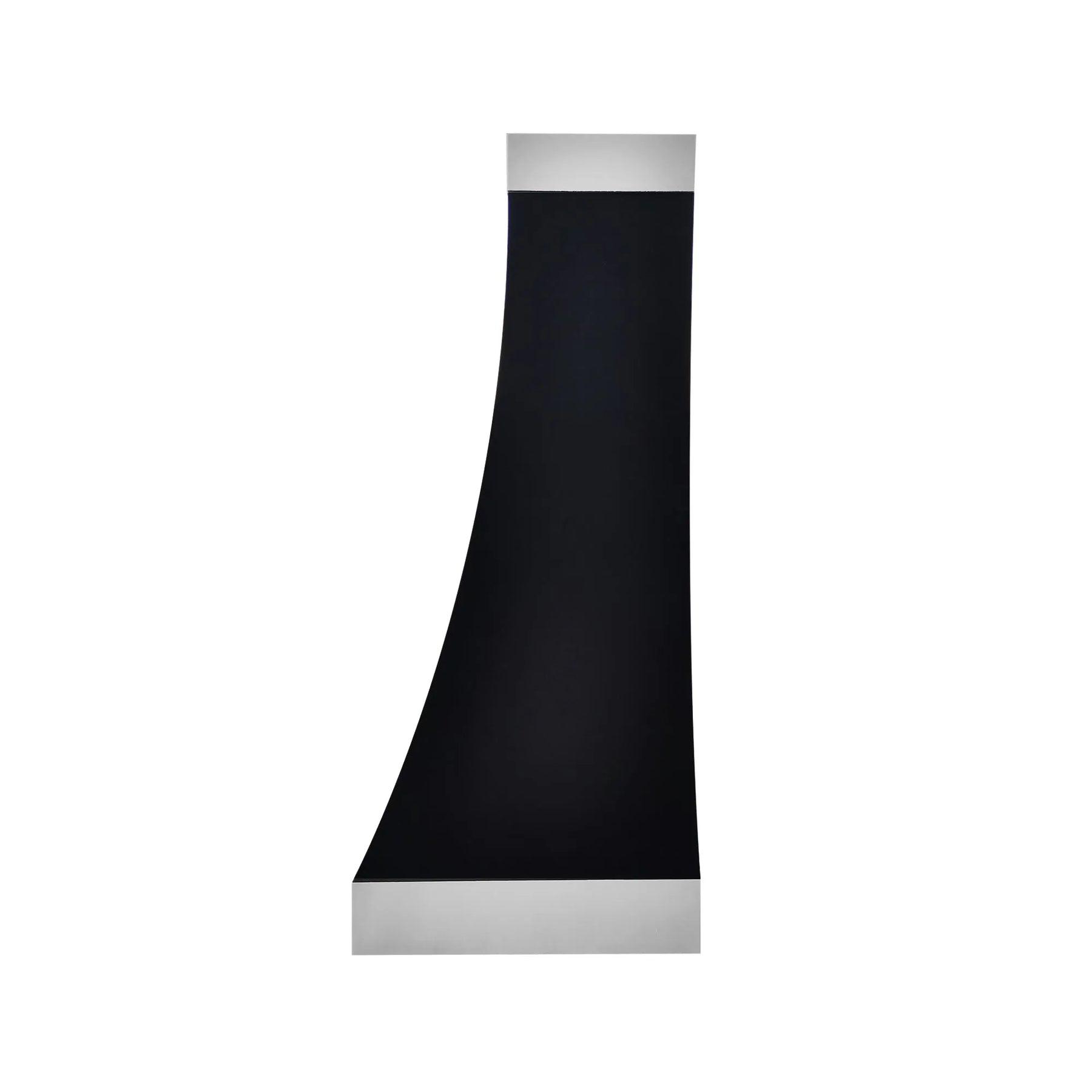 Fobest Kitchen Black Vent Hood with Stainless Bands FSS-372-Stainless Steel Range Hood-Fobest