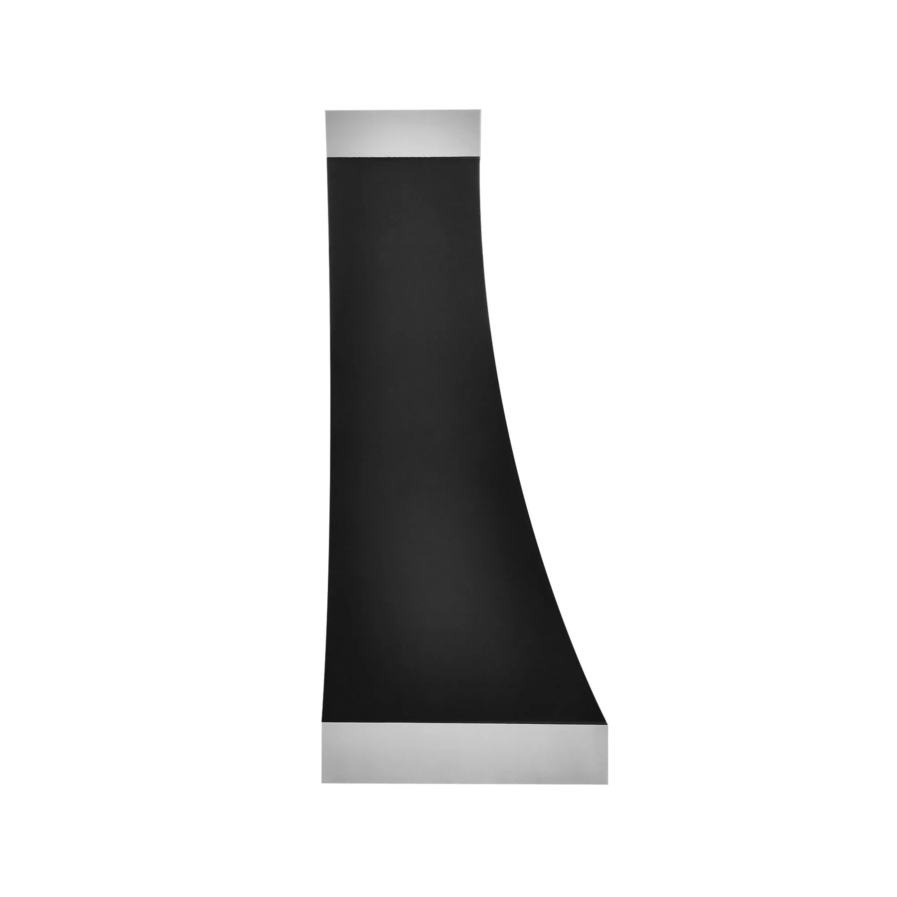Fobest Kitchen Black Vent Hood with Stainless Bands FSS-372-Stainless Steel Range Hood-Fobest