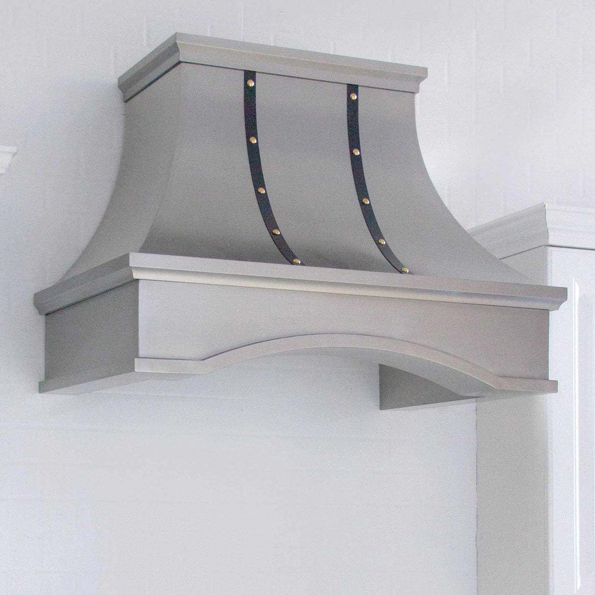 Fobest Matte Stainless Steel Range Hood with Arched Design FSS-71-Stainless Steel Range Hood-Fobest