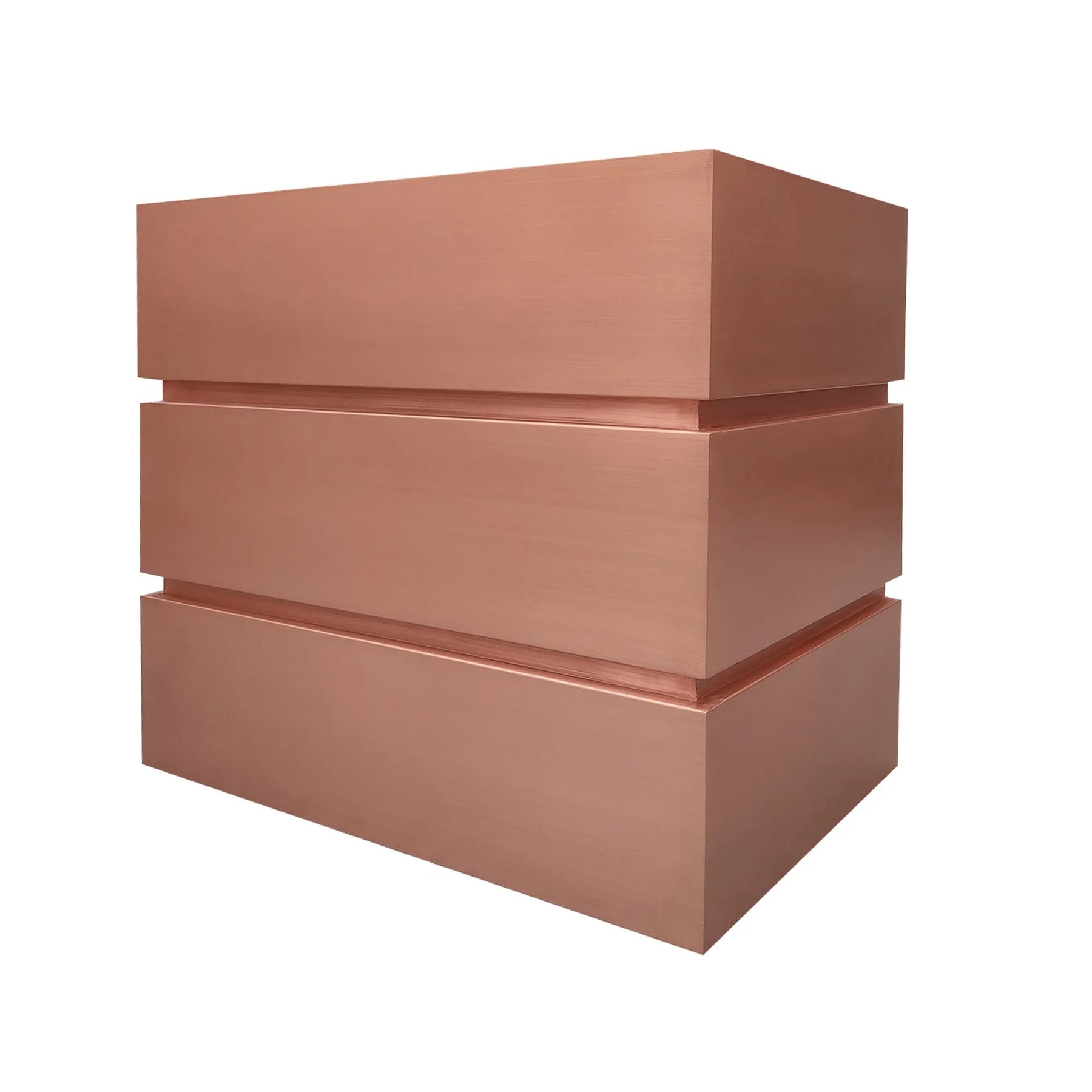 Fobest Modern Box Copper Range Hood FCP-256-Copper Range Hood-Fobest