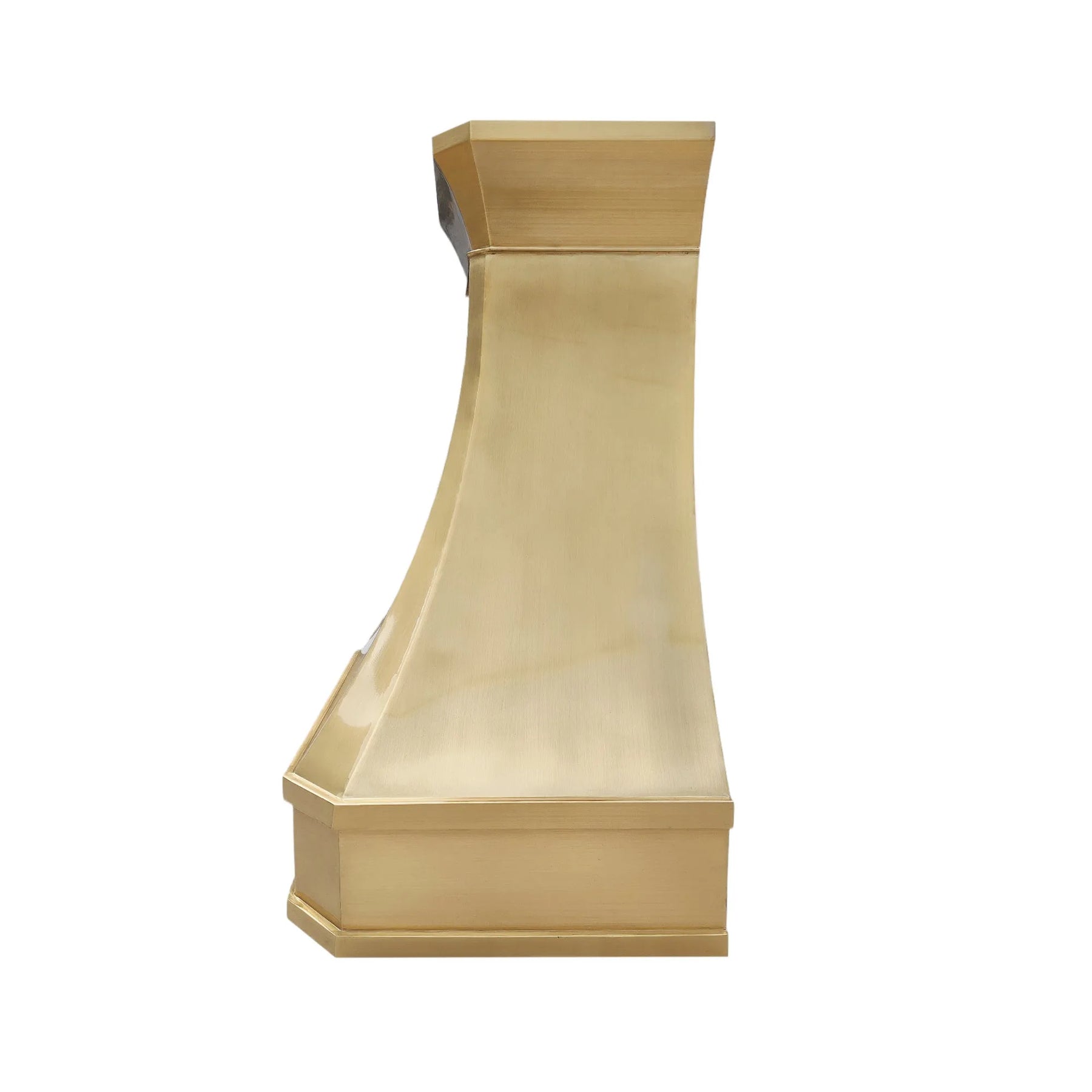 Fobest Modern Brass Range Hood with Flared Shape FSS-380-Stainless Steel Range Hood-Fobest