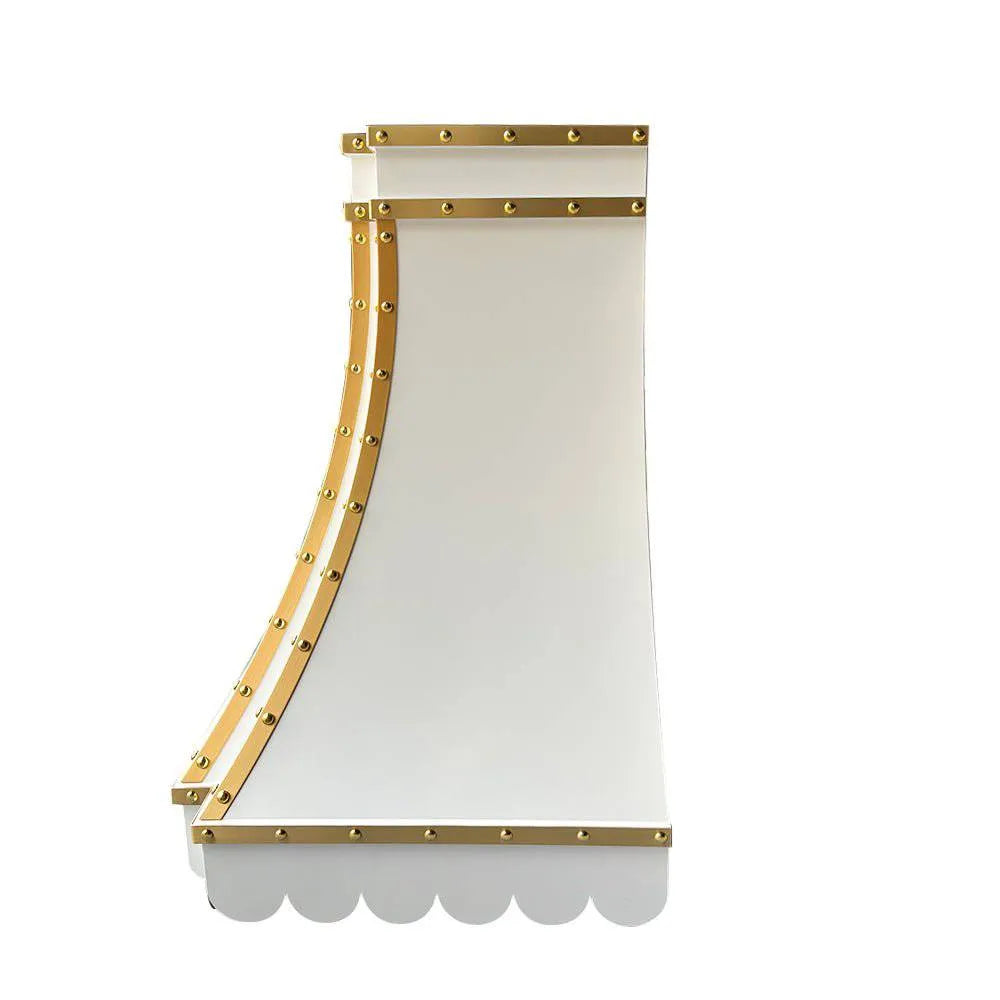 Fobest Sierra Stainless Steel White Range Hood FSS-51-Stainless Steel Range Hood-Fobest