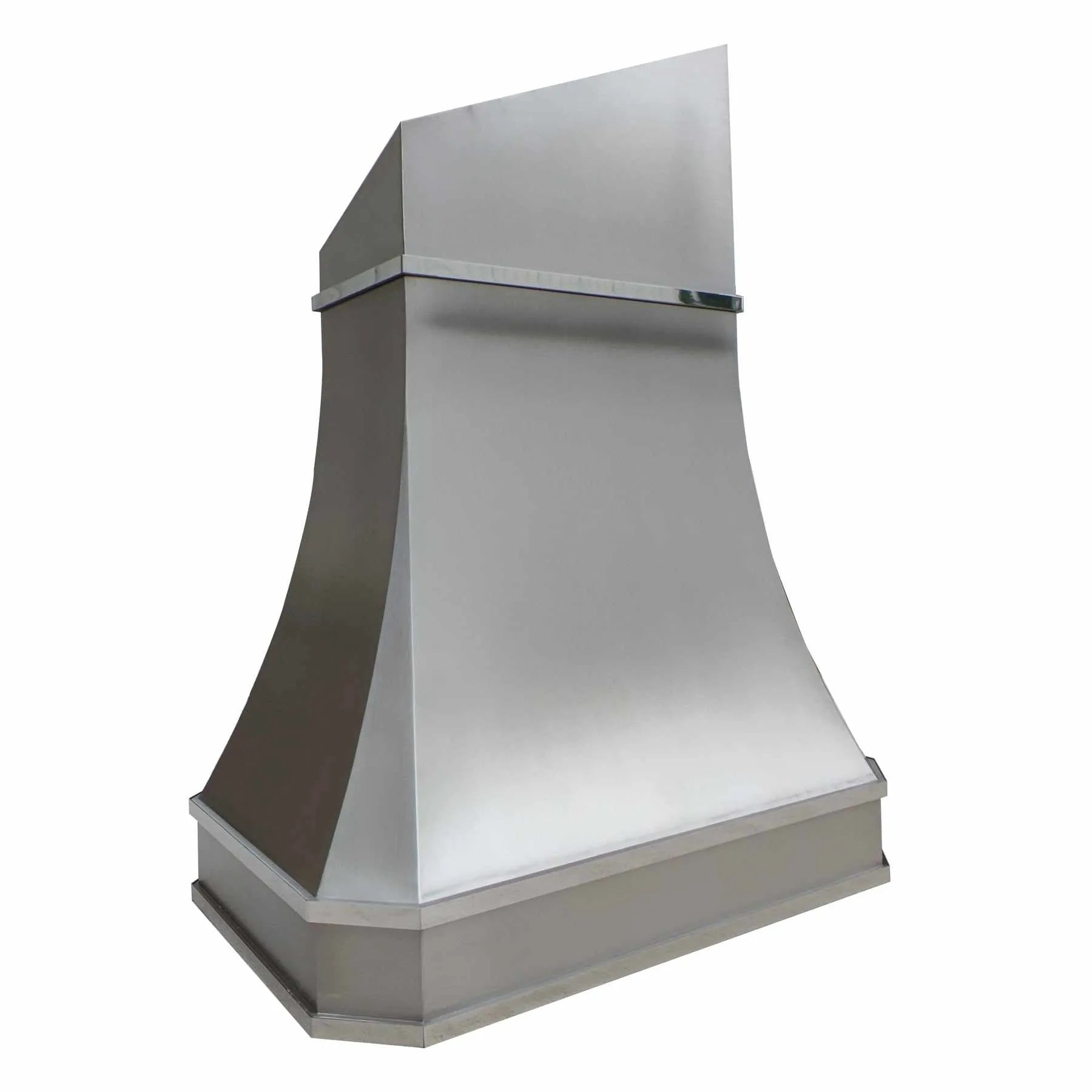 Fobest Sloped Island Custom Range Hood FSS-282-Stainless Steel Range Hood-Fobest