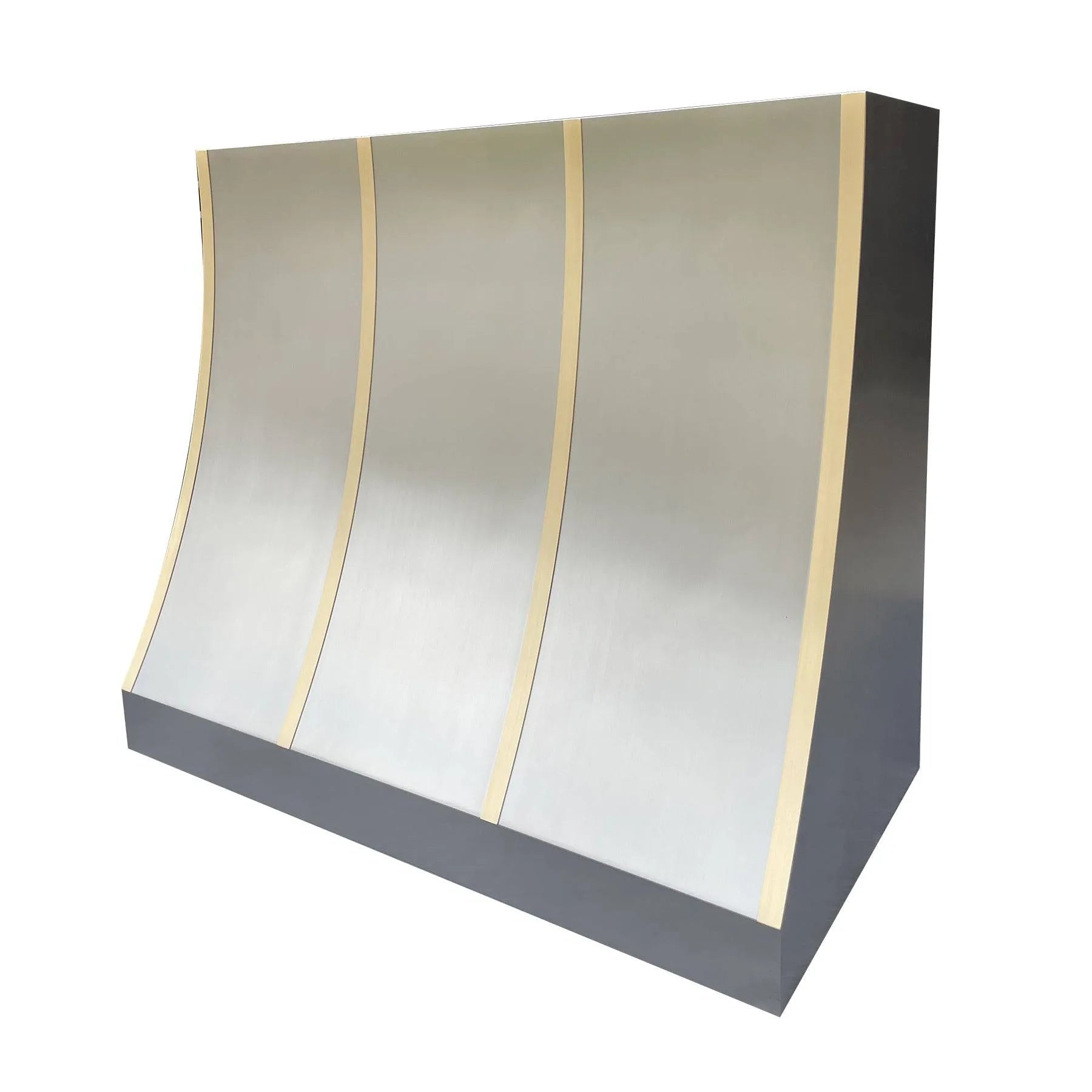 Fobest Sloped Stainless Steel Custom Range Hood FSS-128-Stainless Steel Range Hood-Fobest