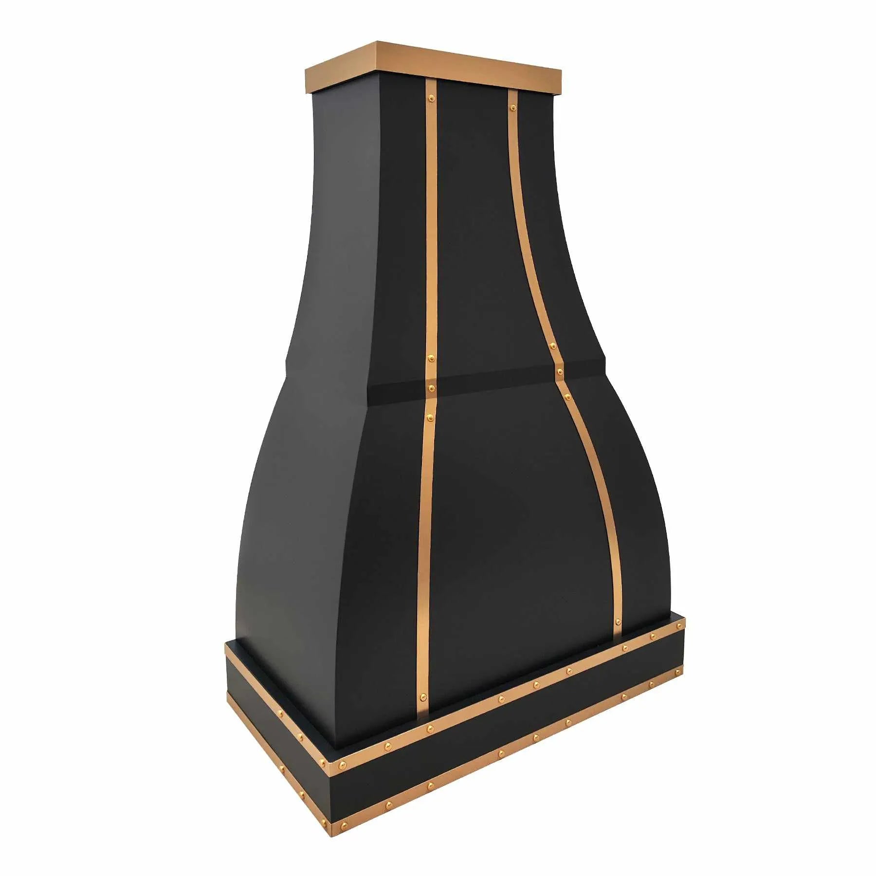 Fobest Stainless Range Hood with Black Finish FSS-220-Stainless Steel Range Hood-Fobest
