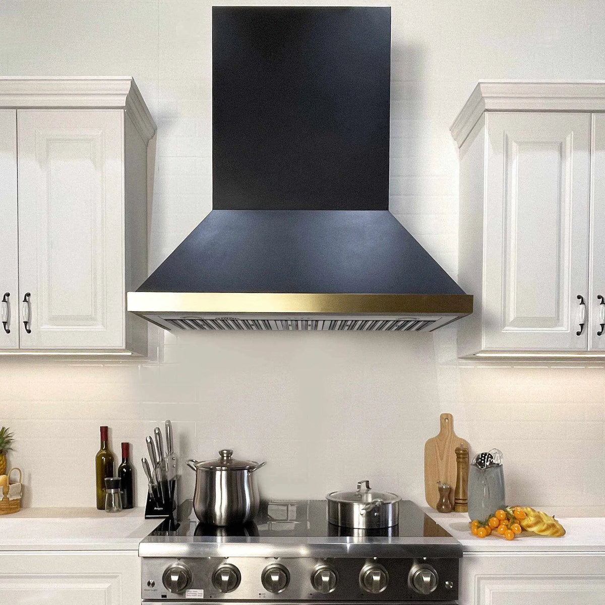 Fobest Stainless Steel Chimney Range Hood FSS-82-Stainless Steel Range Hood-Fobest
