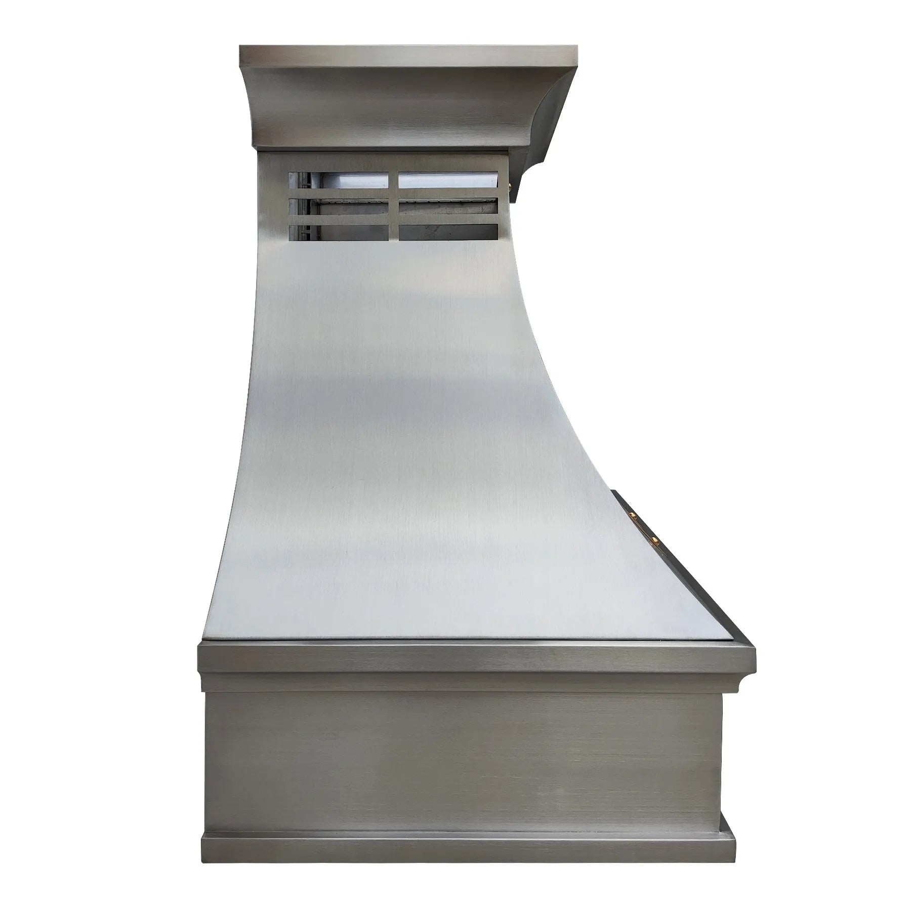 Fobest Stainless Steel Custom Kitchen Hood with Bottom Arched Design FSS-221-Stainless Steel Range Hood-Fobest