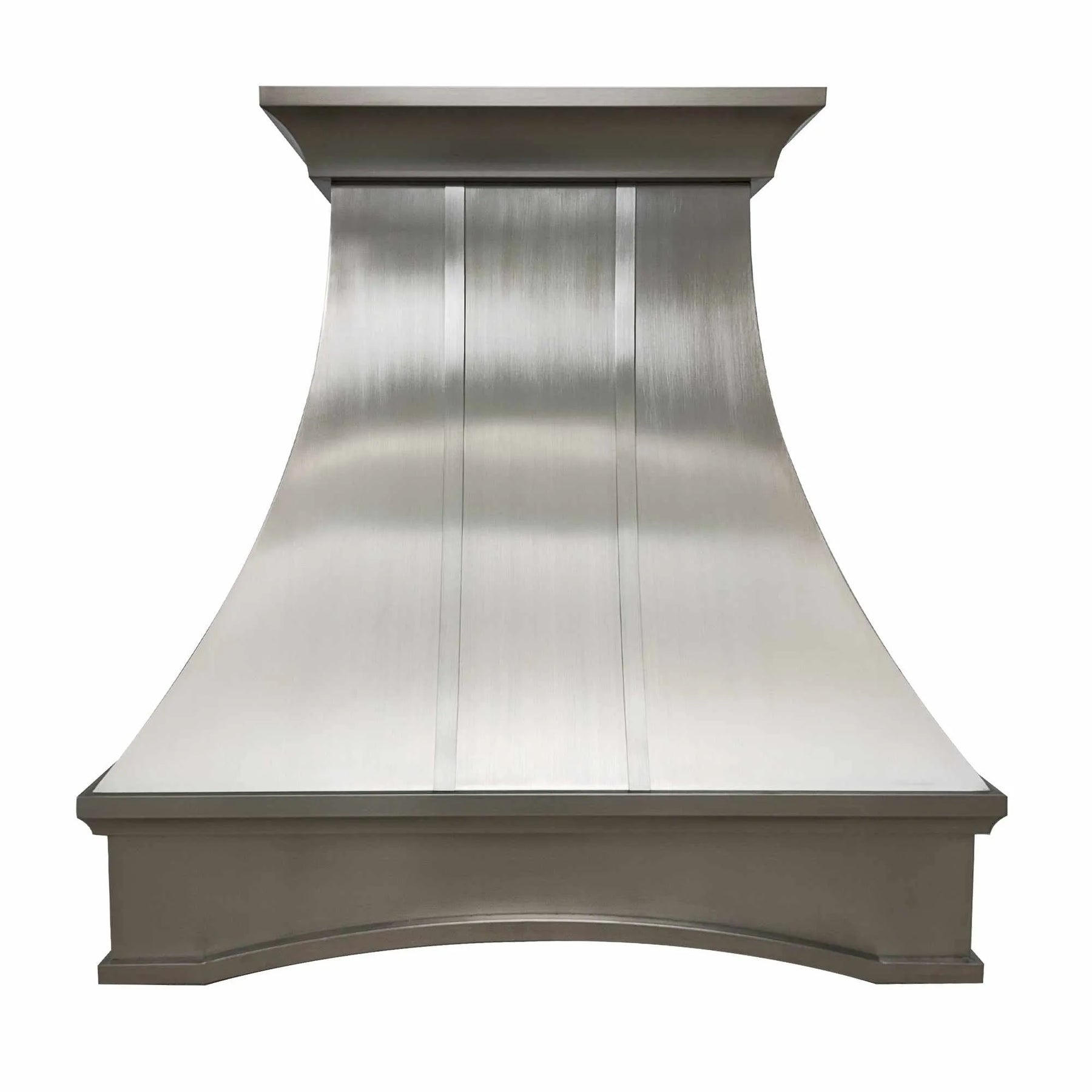 Fobest Stainless Steel Custom Kitchen Hood with Bottom Arched Design FSS-221-Stainless Steel Range Hood-Fobest