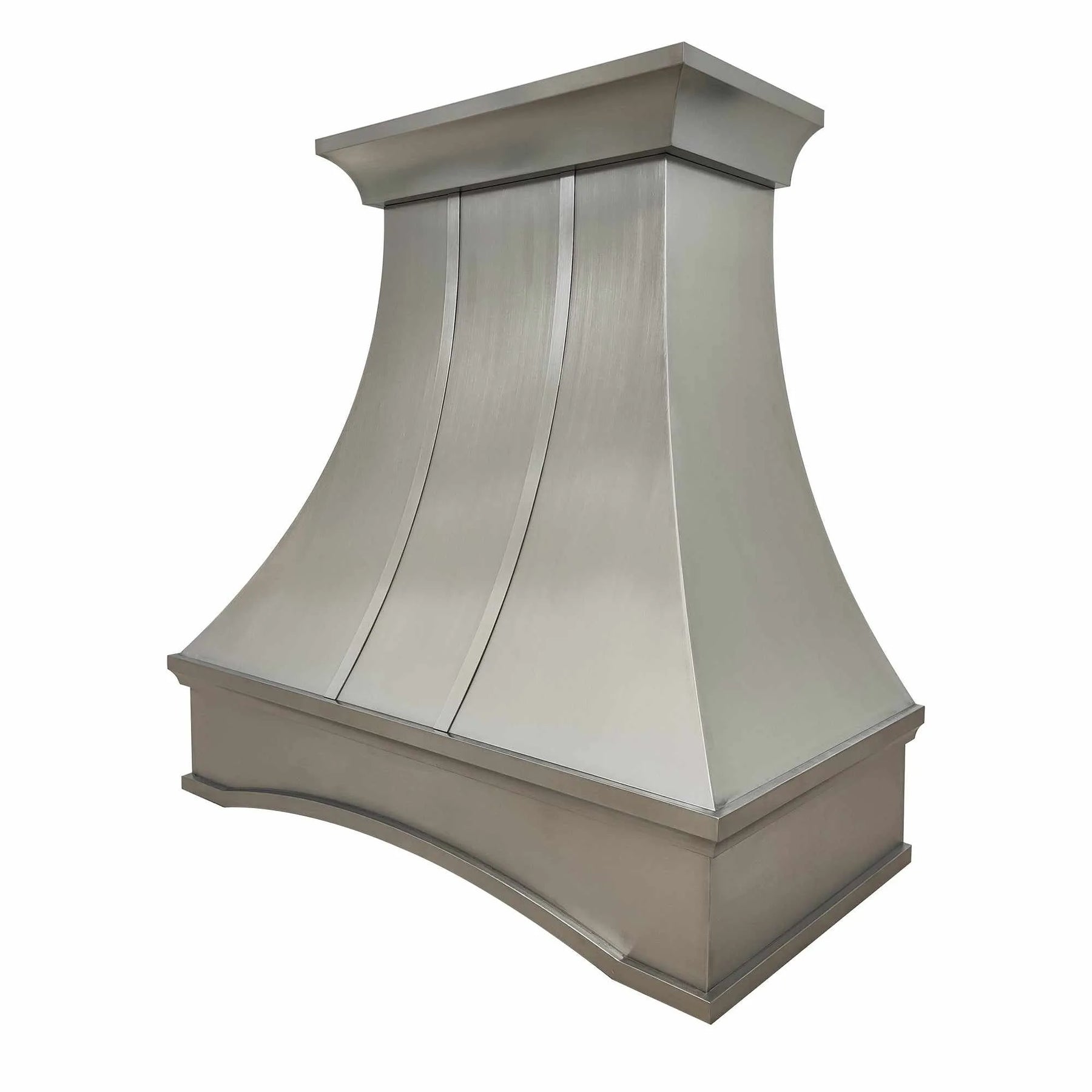 Fobest Stainless Steel Custom Kitchen Hood with Bottom Arched Design FSS-221-Stainless Steel Range Hood-Fobest