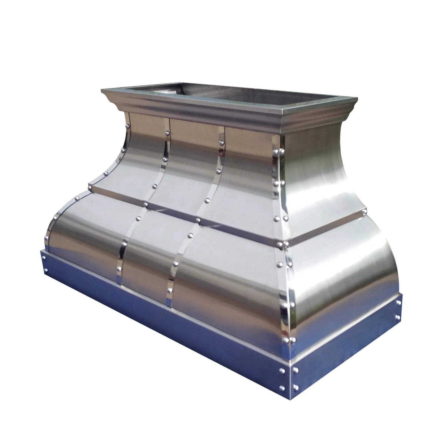Fobest Stainless Steel Custom Kitchen Hood with Straps FSS-103-Stainless Steel Range Hood-Fobest