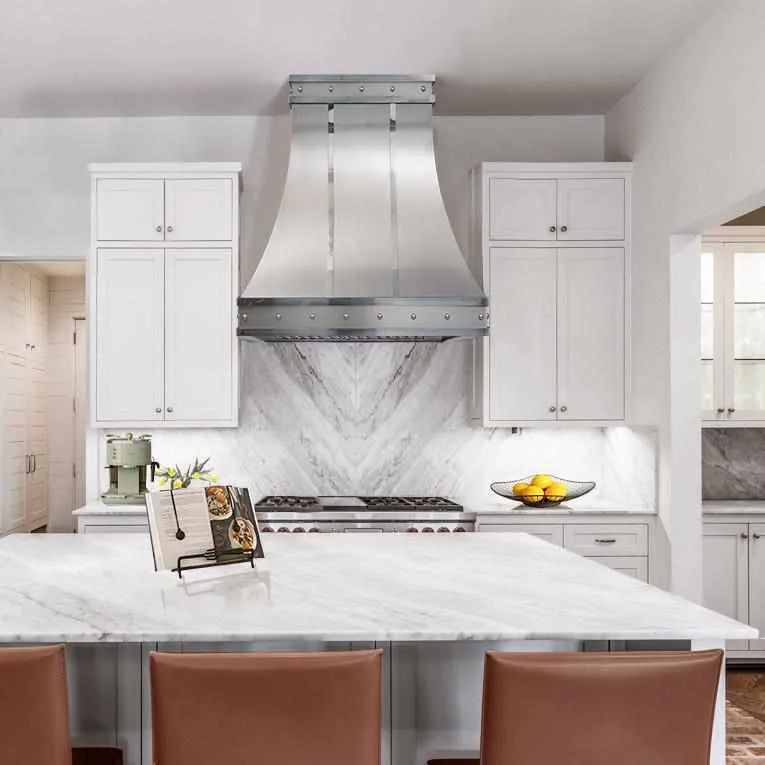 Fobest Stainless Steel Custom Range Hood Curved Shape FSS-272-Stainless Steel Range Hood-Fobest
