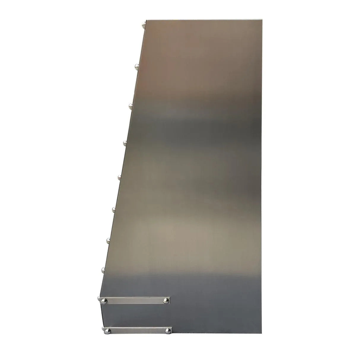Fobest Stainless Steel Custom Range Hood with Decorative Straps FSS-155-Stainless Steel Range Hood-Fobest