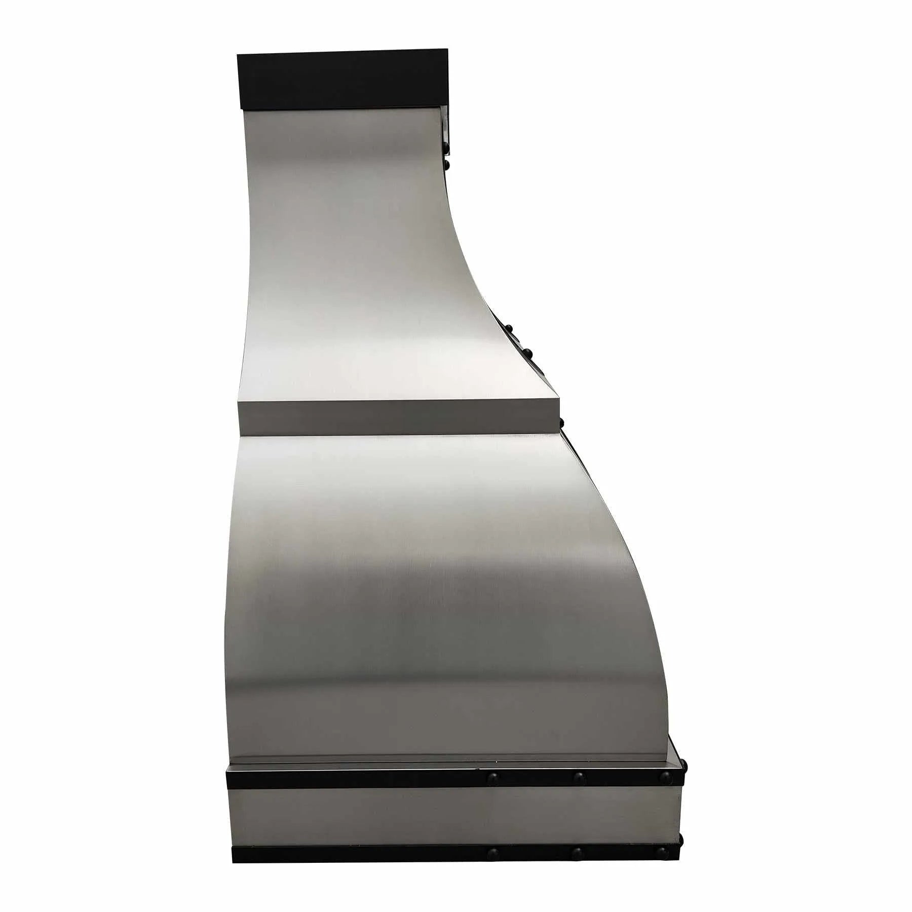 Fobest Stainless Steel Range Hood with Black Accent FSS-277-Stainless Steel Range Hood-Fobest