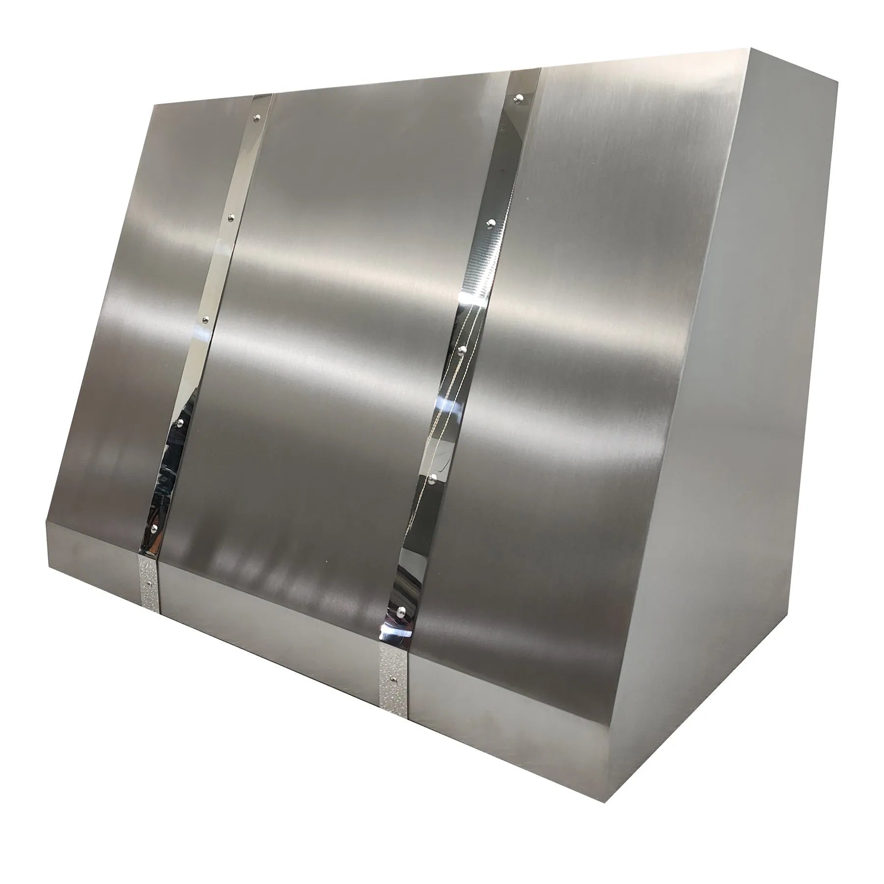 Fobest Stainless Steel Range Hood with Mirror Straps FSS-314-Stainless Steel Range Hood-Fobest