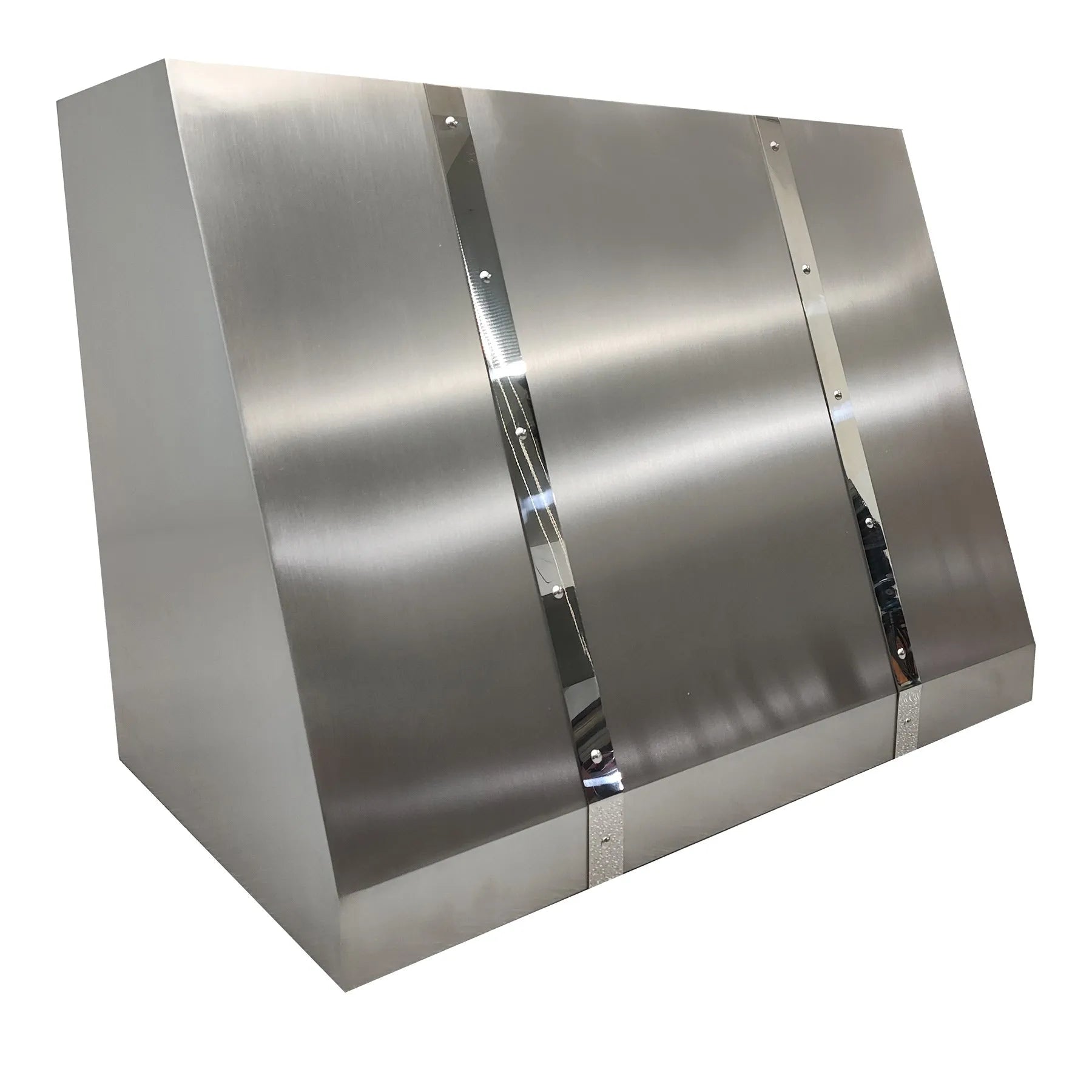 Fobest Stainless Steel Range Hood with Mirror Straps FSS-314-Stainless Steel Range Hood-Fobest