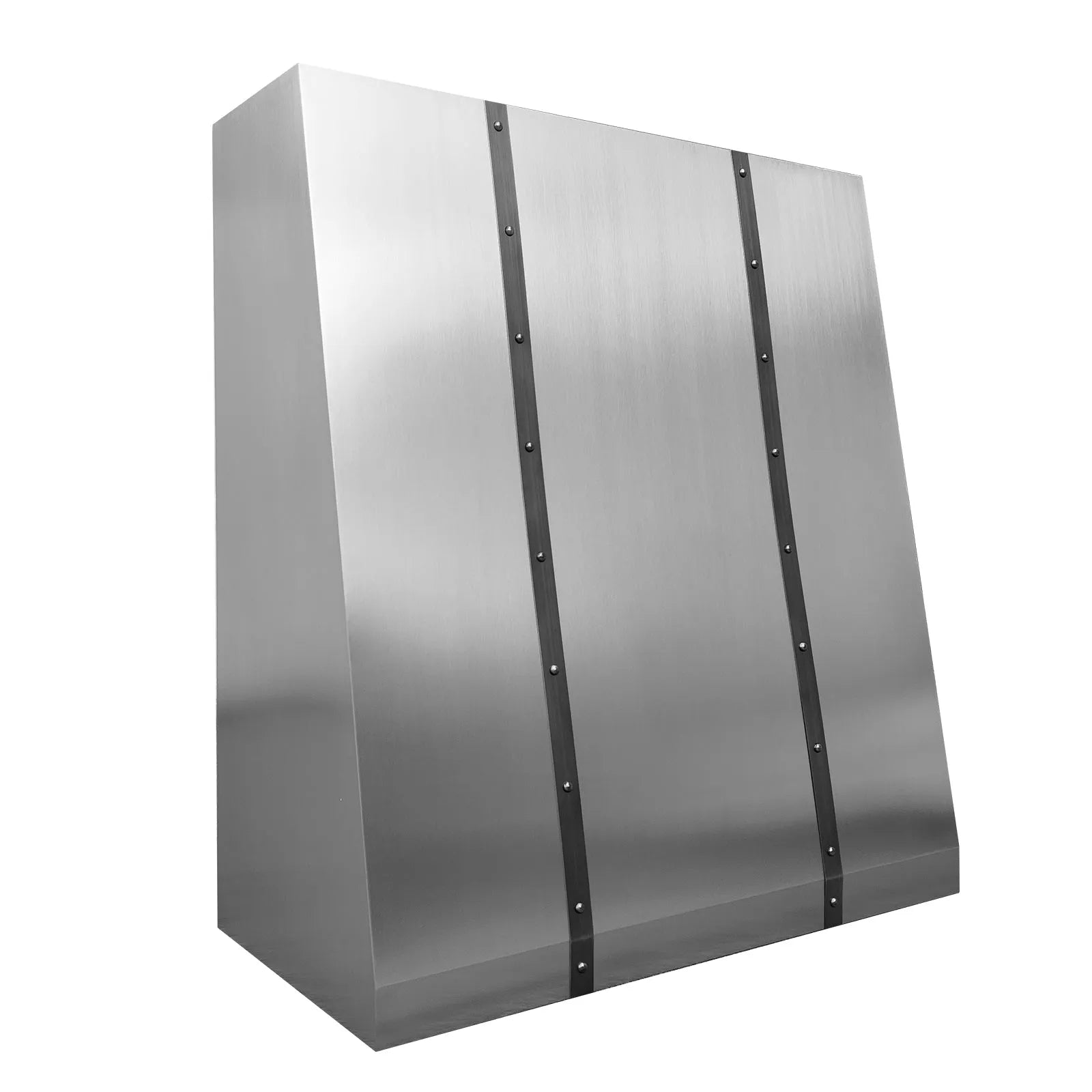 Fobest Stainless Steel Range Hood with Mirror Straps FSS-314-Stainless Steel Range Hood-Fobest