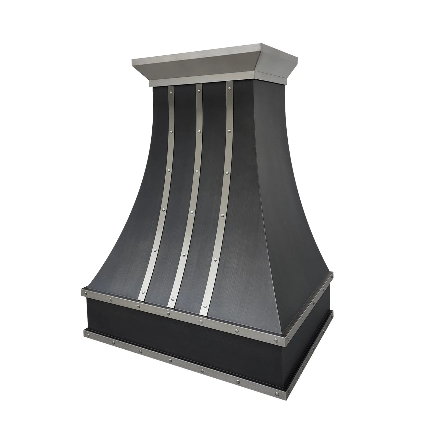 Fobest Stainless Steel Range Hood with Three Bands FSS-357-Stainless Steel Range Hood-Fobest