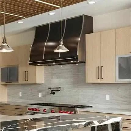 Fobest Stainless Steel Range Hood with pot rail FSS-154-Stainless Steel Range Hood-Fobest