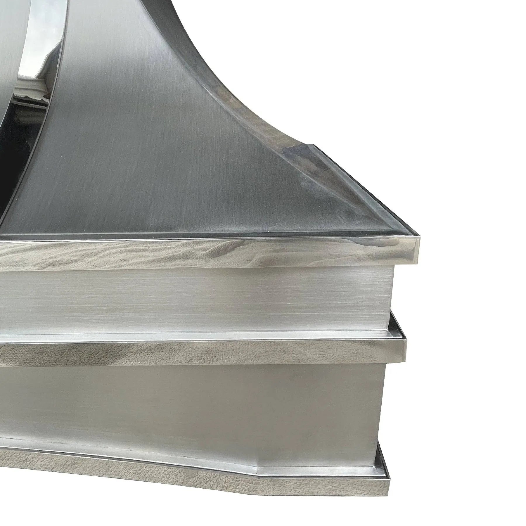 Fobest Stainless Steel Vent Hood with Arched Bottom FSS-93-Stainless Steel Range Hood-Fobest